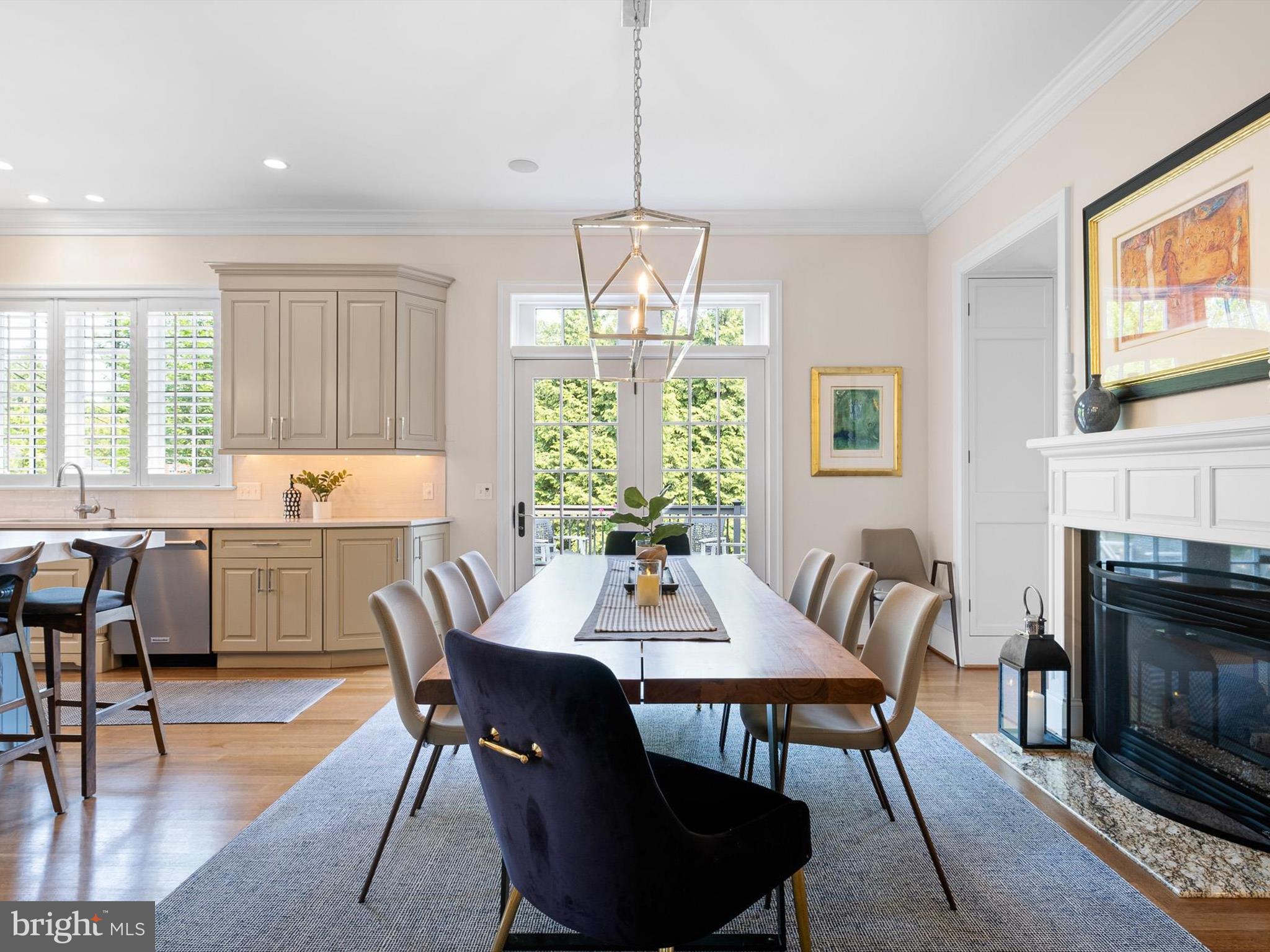 2 A Courtney Road Wilmington, DE 19807 - Photo 20 of 52 a dining room with furniture a chandelier and wooden floor