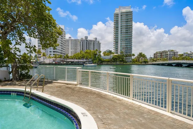 a view of a city with tall buildings