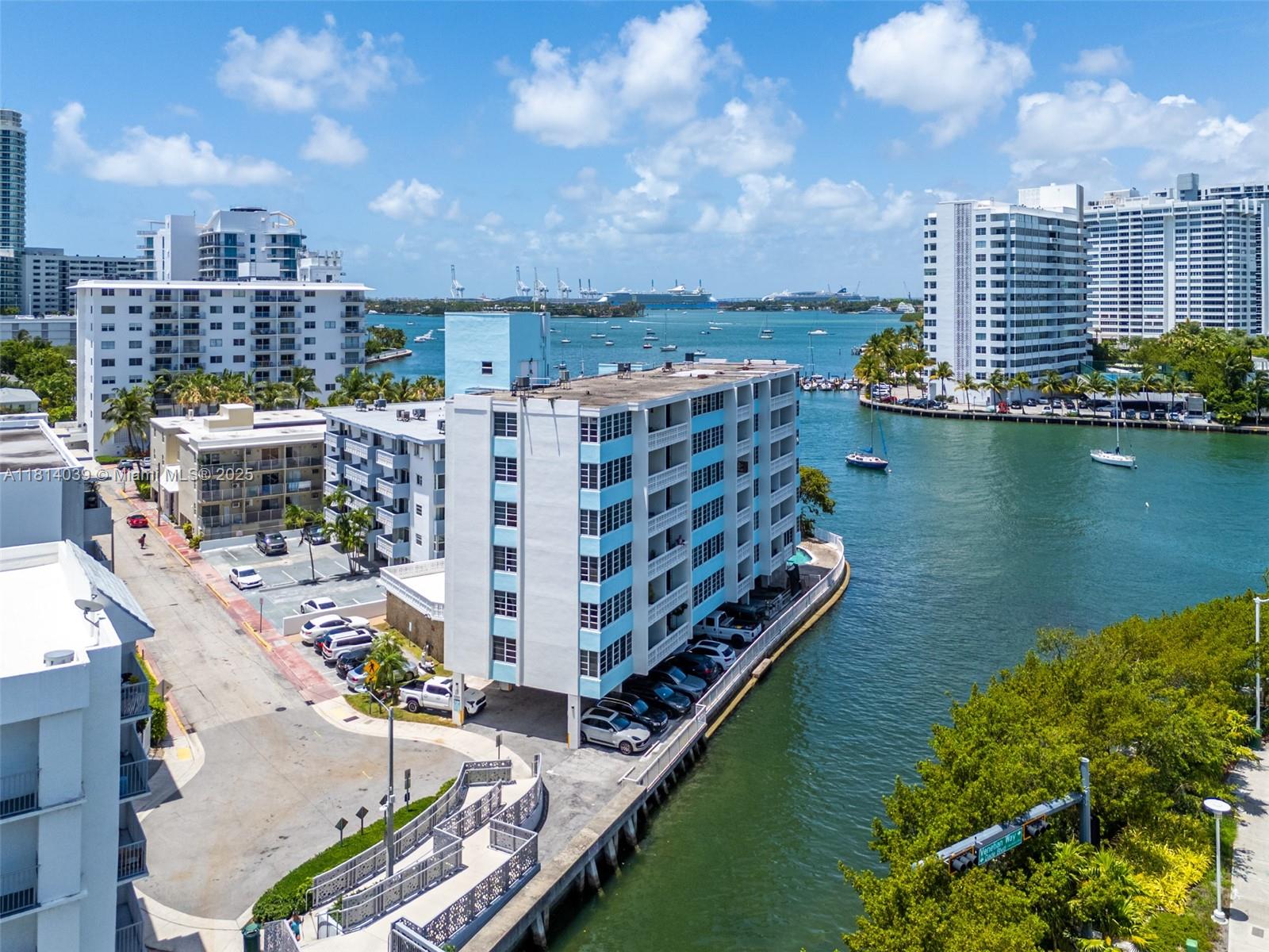 1670 Lincoln Court, Unit 2B Miami Beach, FL 33139 - Photo 18 of 24 a view of a city with tall buildings