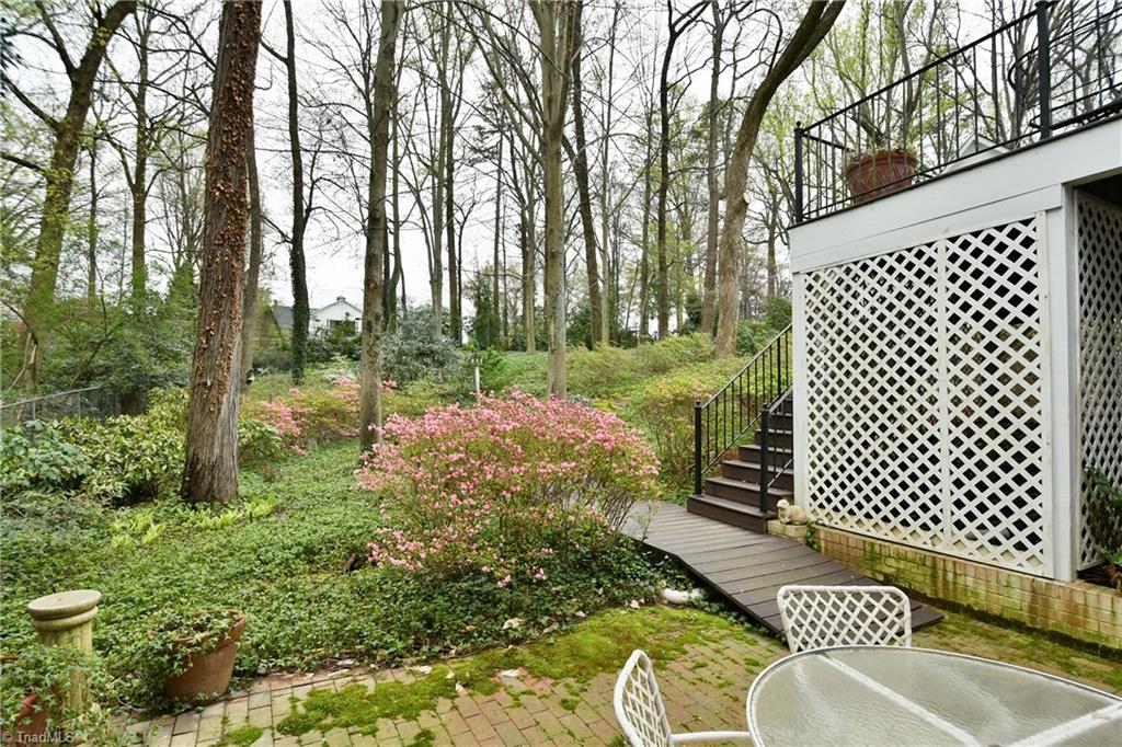 1930 Virginia Road Winston-Salem, NC 27104 - Photo 24 of 30 Lower level patio off den