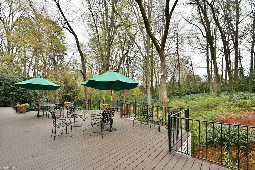 1930 Virginia Road Winston-Salem, NC 27104 - Photo 26 of 30 Fabulous deck overlooks gorgeous yard