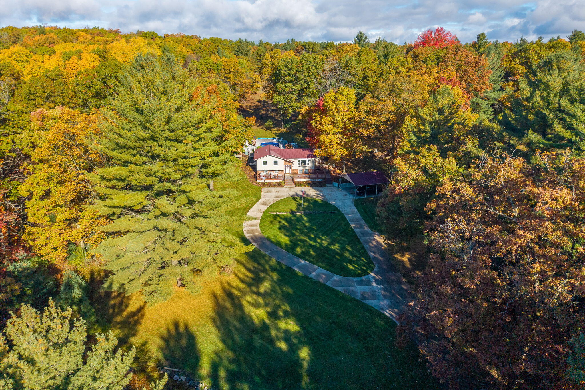 23616 15 Mile Road Big Rapids, MI 49307 - Photo 2 of 79 55-web-or-mls-DJI_20251024230839_0191_D