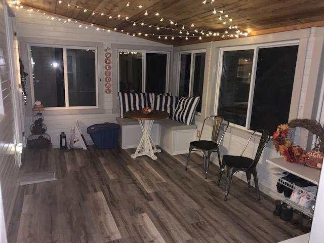 23616 15 Mile Road Big Rapids, MI 49307 - Photo 29 of 79 23616 15 Mile Porch Night
