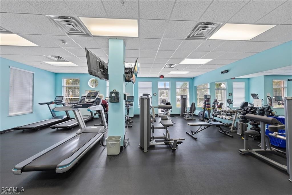2743 First Street, Unit 1206 Fort Myers, FL 33916 - Photo 44 of 50 a view of a room with gym equipment