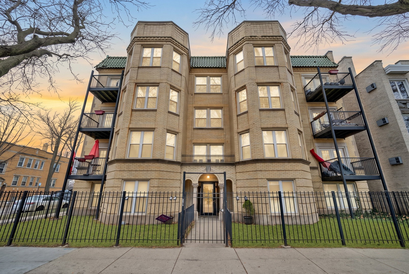 2256 West Arthur Avenue, Unit 2 Chicago, IL 60645 - Photo 1 of 22 front view of a brick building