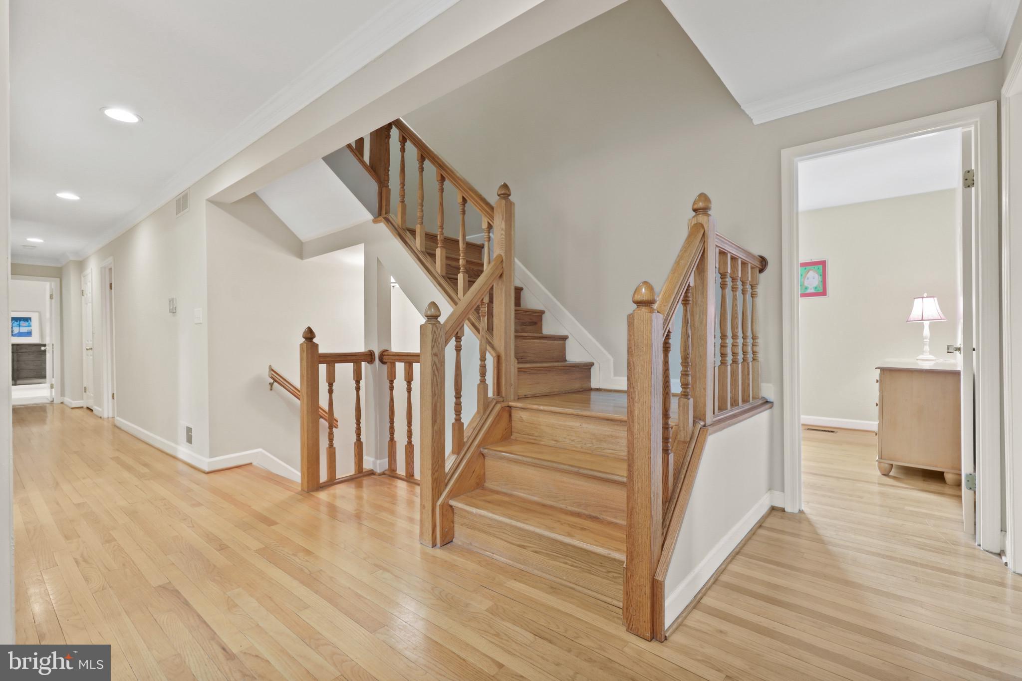1484 Downham Market Annapolis, MD 21401 - Photo 43 of 80 Second Floor Foyer to Third Floor