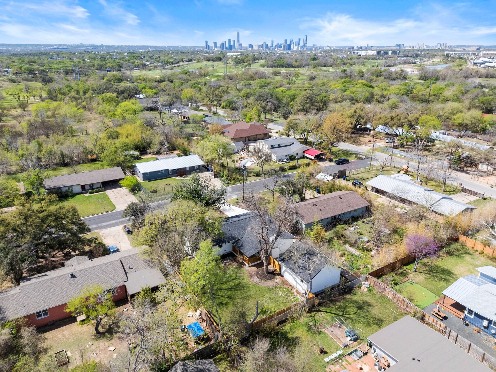 3308 Touchstone Street Austin, TX 78723 - Photo 36 of 38 an aerial view of residential houses with outdoor space