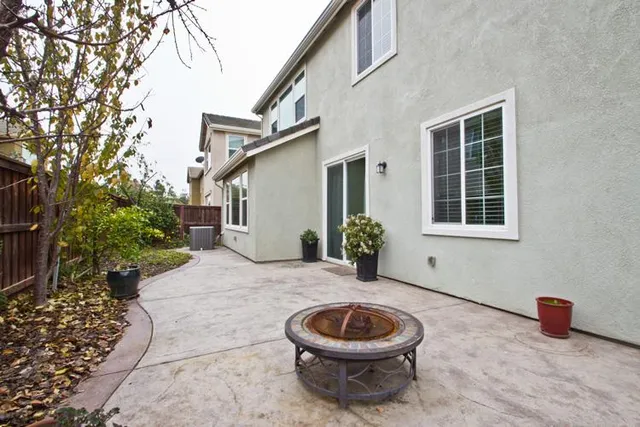 a view of a park with tree s