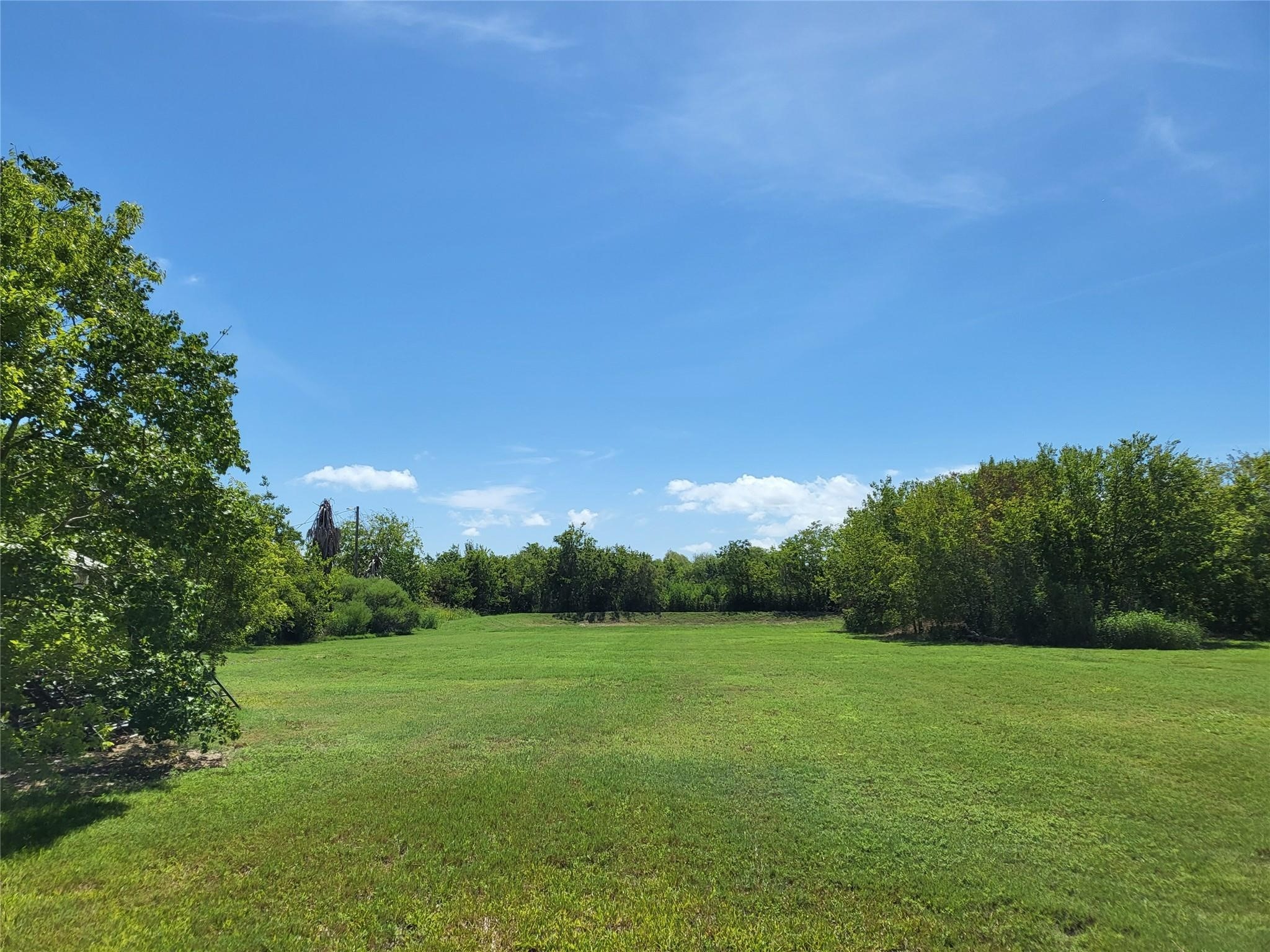 333 24th Street San Leon, TX 77539 - Photo 3 of 36 a view of a grassy field with trees in the background