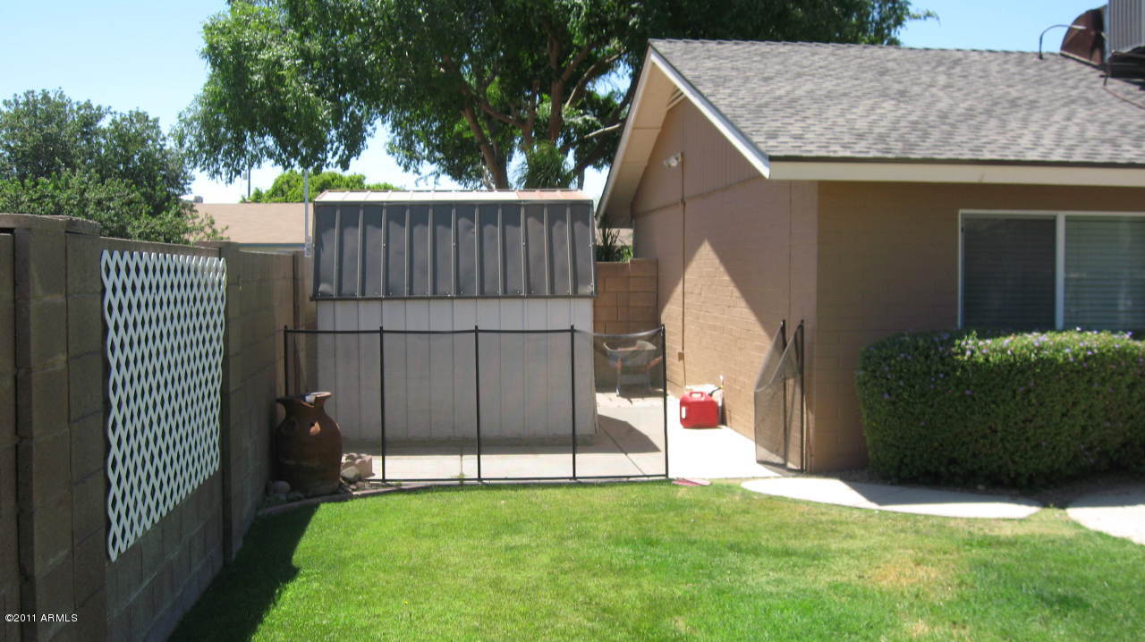 1826 West Decatur Street Mesa, AZ 85201 - Photo 9 of 12 Grassy Back Yard
