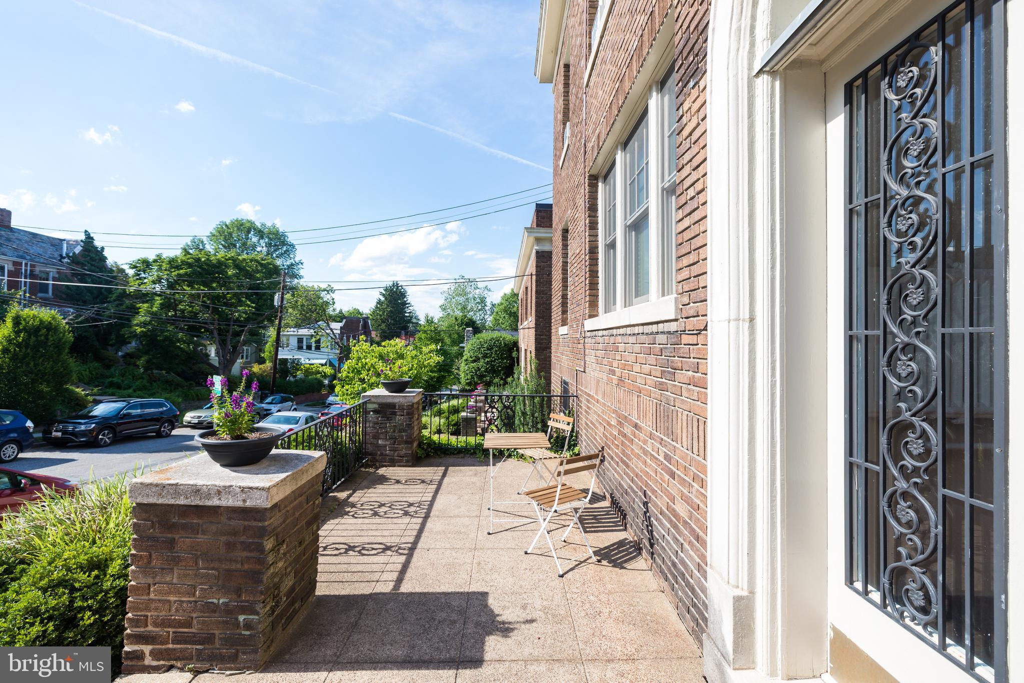3409 29th Street Northwest, Unit 1 Washington, DC 20008 - Photo 2 of 23 An invitation to relax on the patio