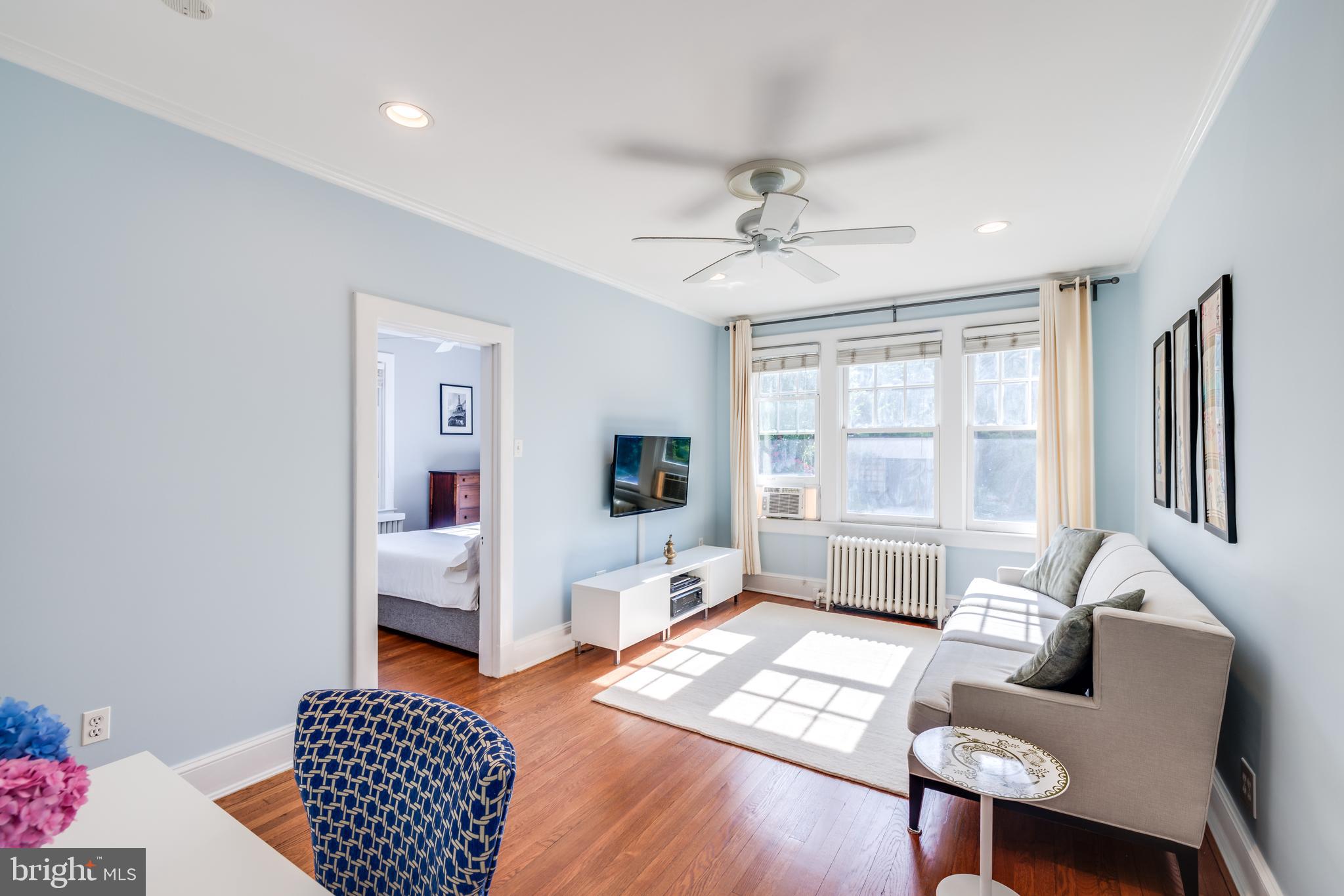 3409 29th Street Northwest, Unit 1 Washington, DC 20008 - Photo 5 of 23 Large living room
