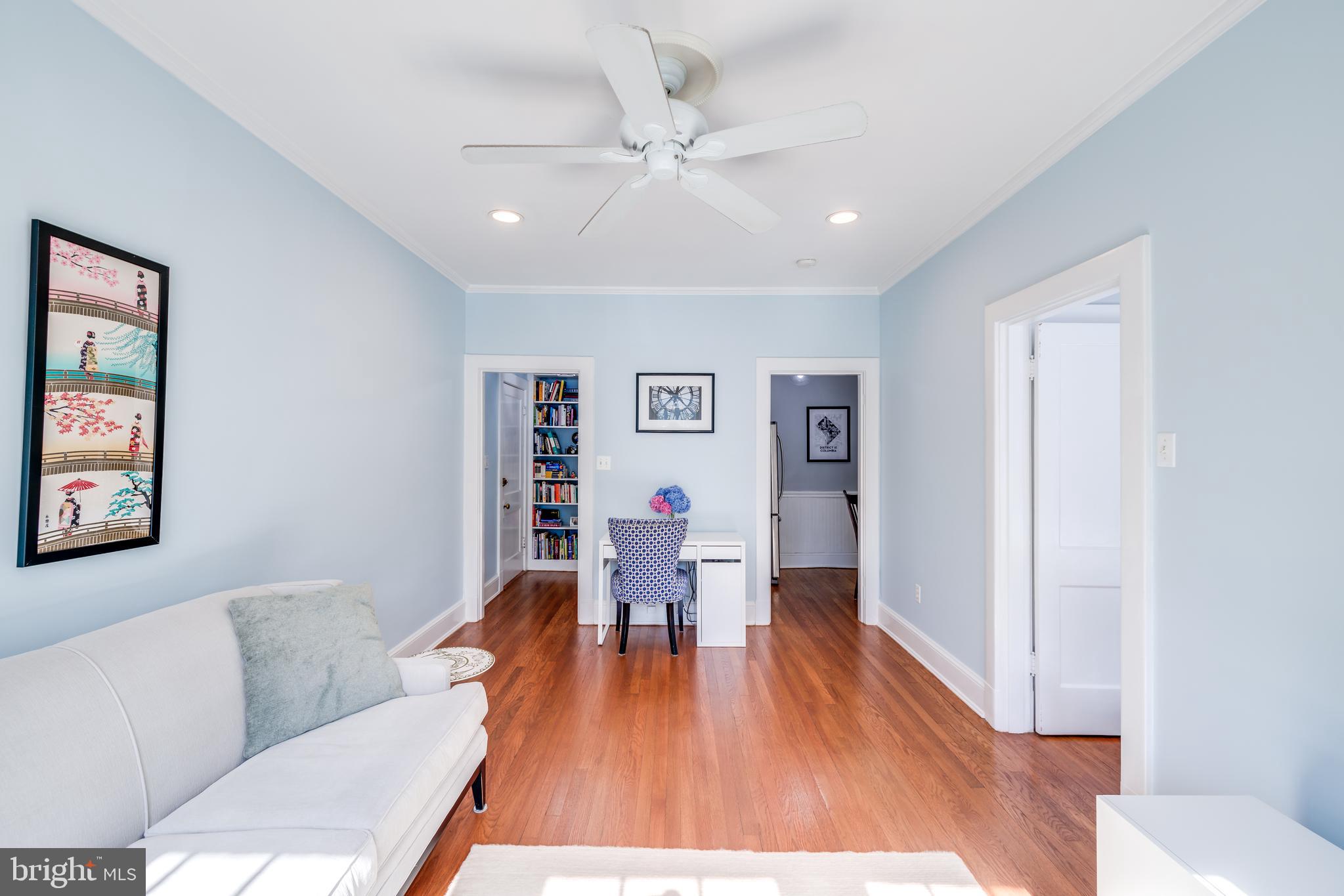 3409 29th Street Northwest, Unit 1 Washington, DC 20008 - Photo 8 of 23 9 foot ceilings