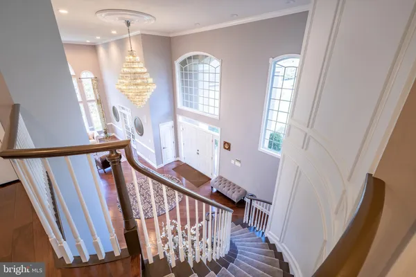a view of an entryway with a window