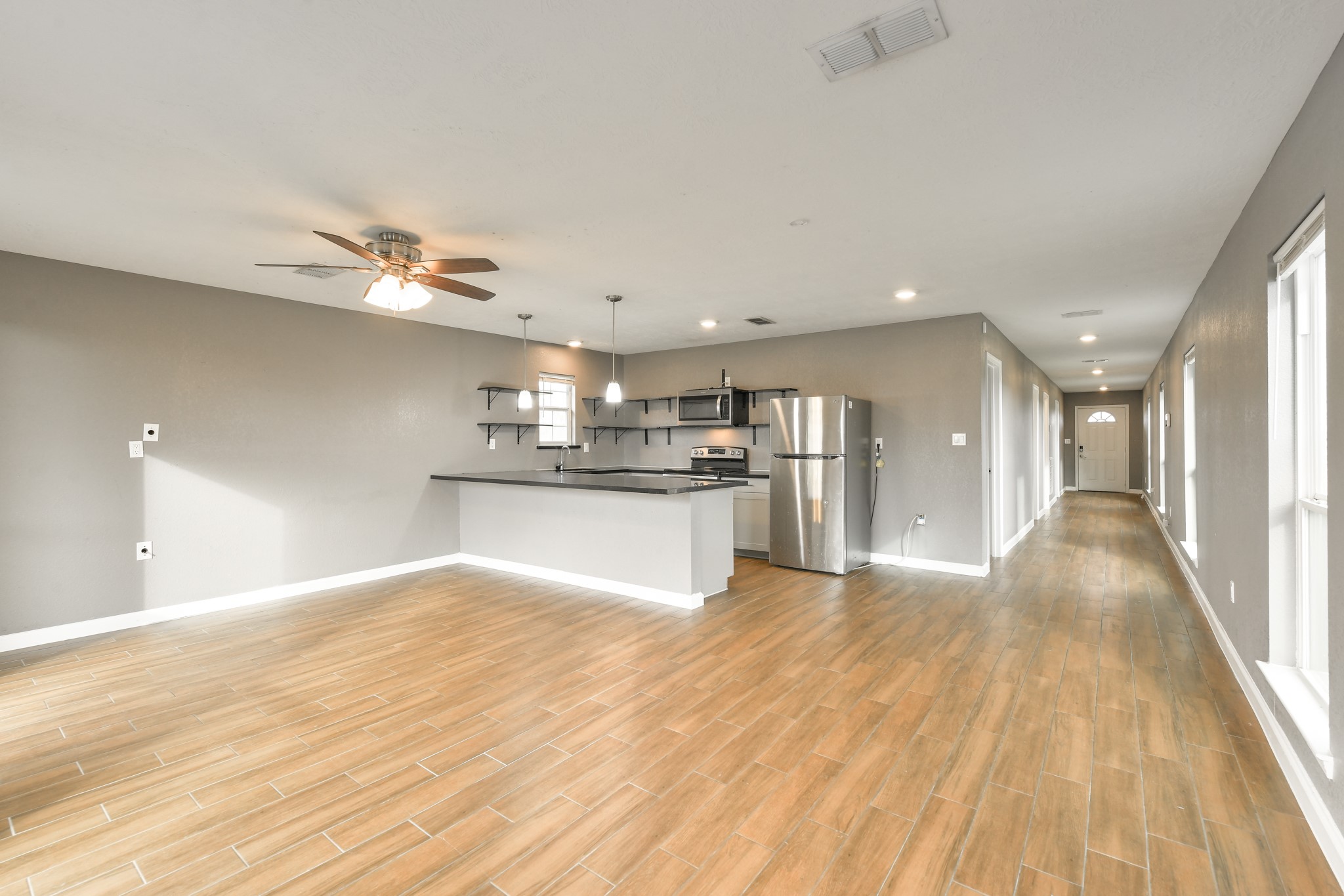 1210 Airline North Rosharon, TX 77583 - Photo 6 of 19 a view of kitchen with cabinets