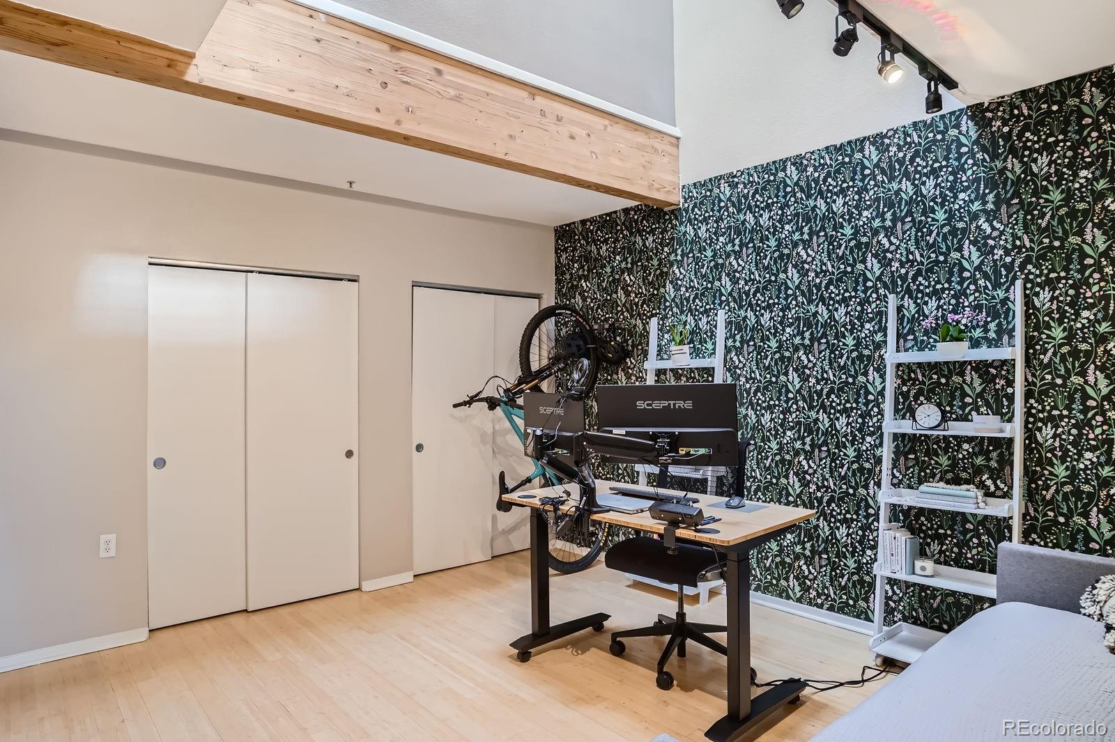 3295 Blake Street, Unit 202 Denver, CO 80205 - Photo 21 of 39 a view of a workspace with furniture