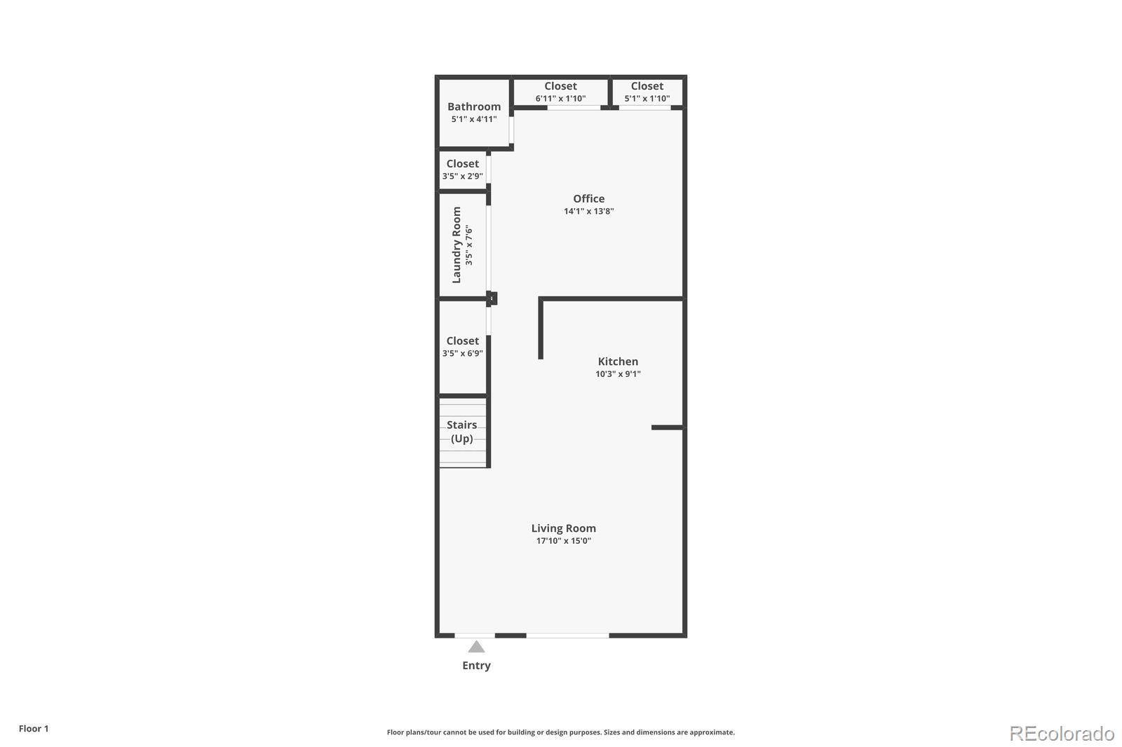 3295 Blake Street, Unit 202 Denver, CO 80205 - Photo 36 of 39 a picture of a floor plan