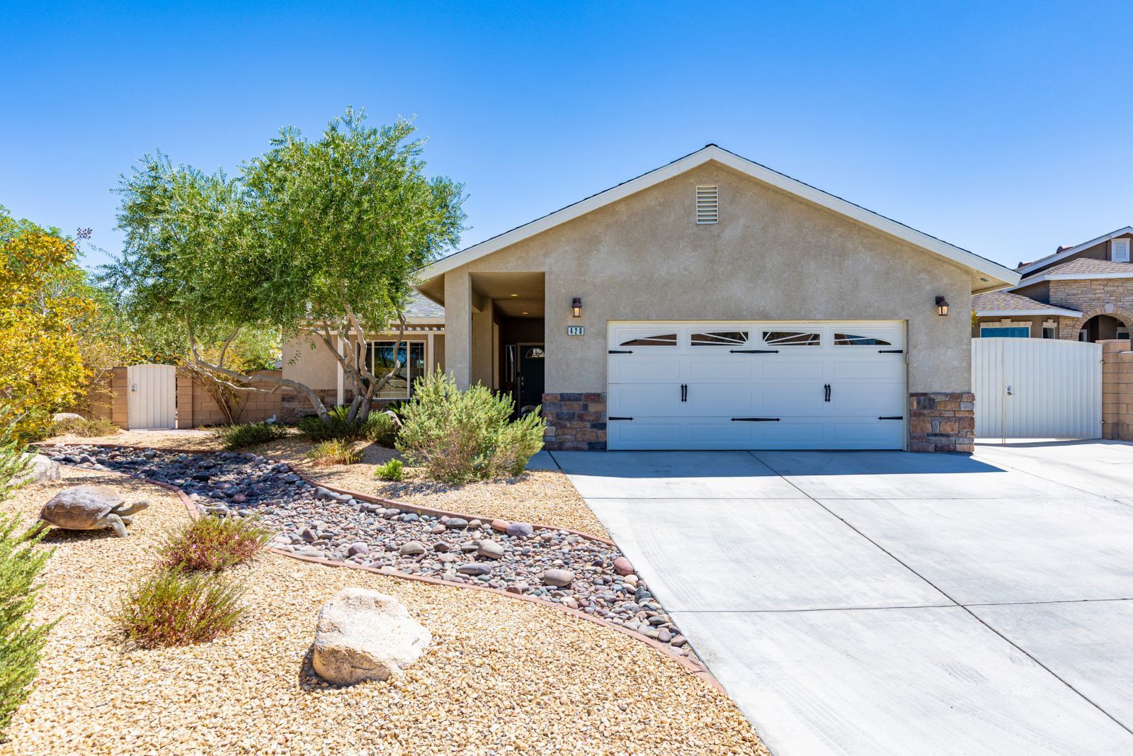 420 Scott Street Ridgecrest, CA 93555 - Photo 1 of 50 a view of a house with a yard