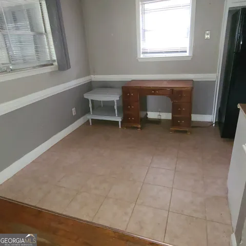 a room with table and chair