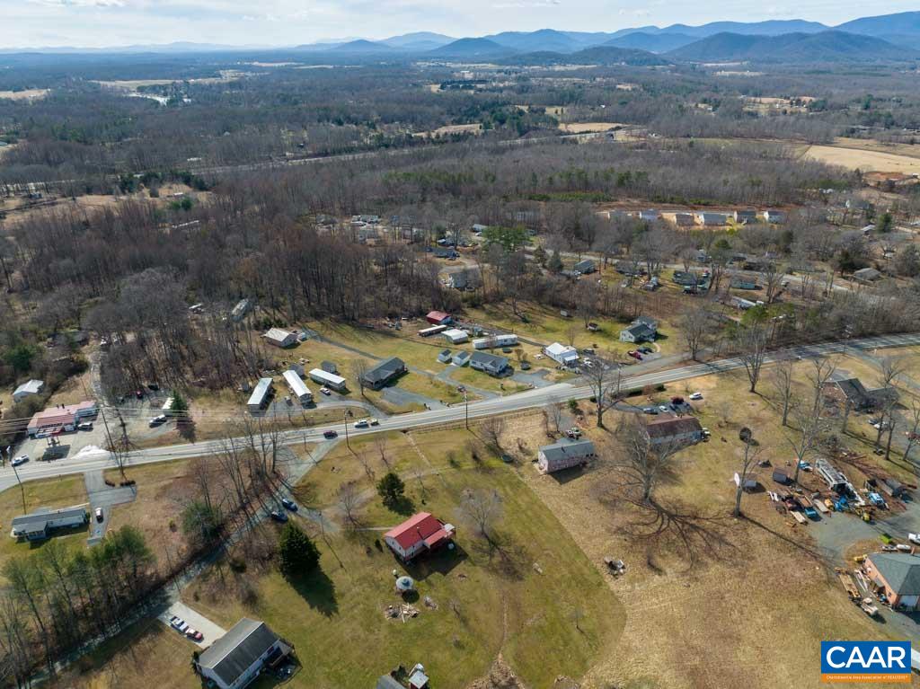 9 Old Durrette Road Stanardsville, VA 22973 - Photo 42 of 46 an aerial view of residential houses with outdoor space