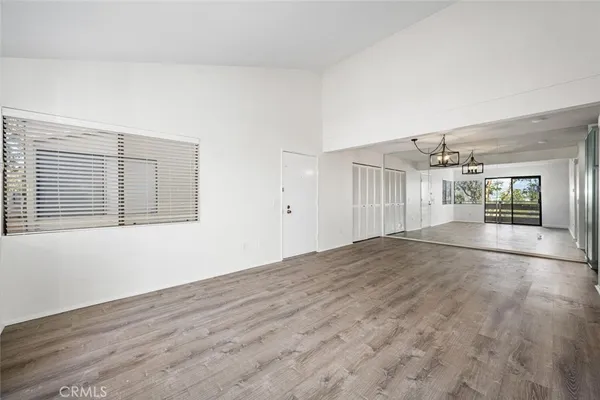 wooden floor in an empty room