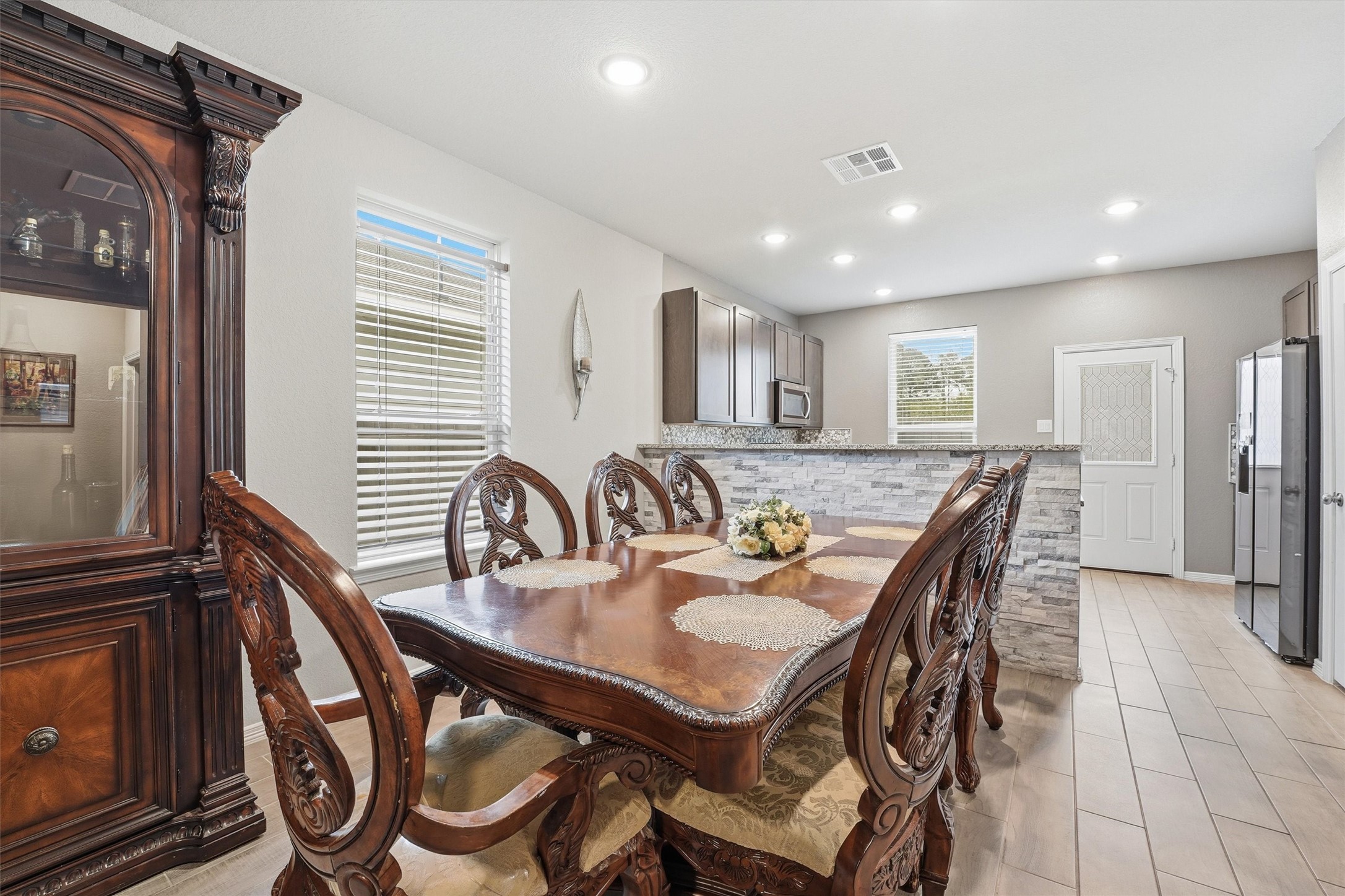 24818 Russet Bluff Trail Houston, TX 77336 - Photo 7 of 23 a view of a dining room with furniture