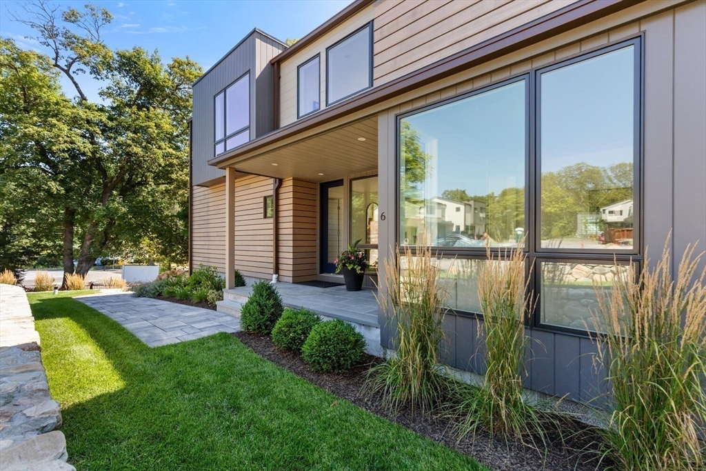 6 Linc Cole Lane Lexington, MA 02421 - Photo 3 of 30 a front view of a house with a yard