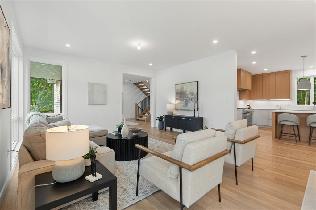 6 Linc Cole Lane Lexington, MA 02421 - Photo 5 of 30 a living room with furniture and a wooden floor