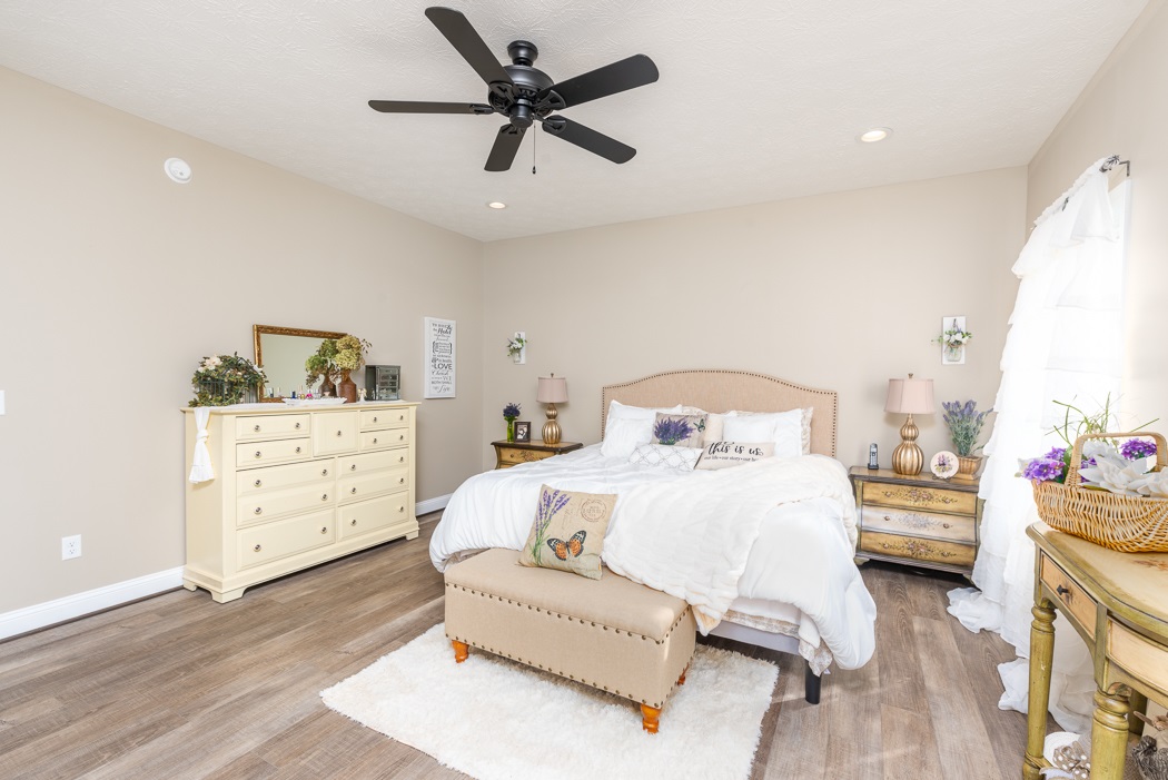 115 Ridgemore Drive Raphine, VA 24472 - Photo 23 of 42 a bedroom with a bed and a cabinets