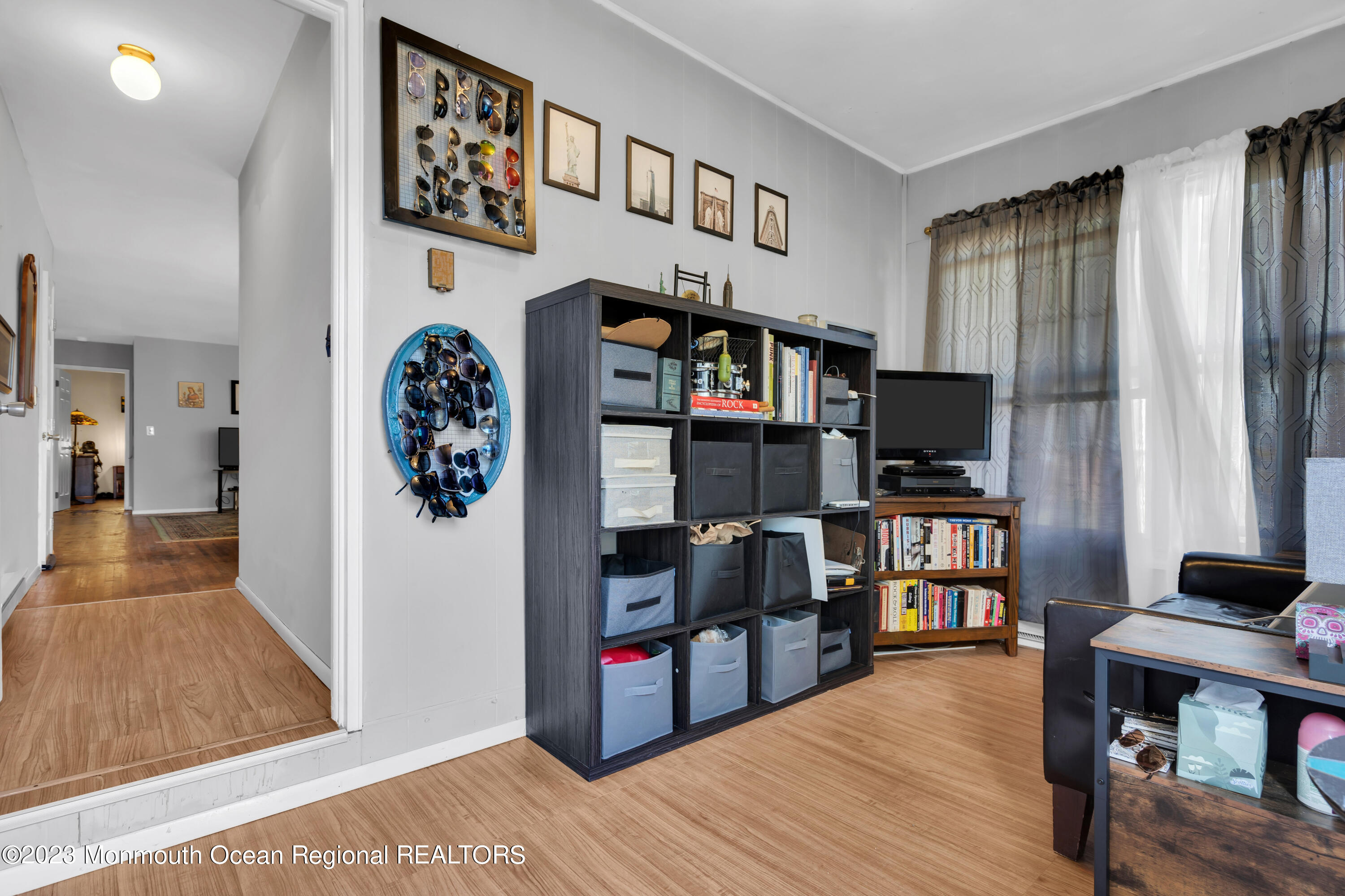 142 Azalea Drive, Unit B Whiting, NJ 08759 - Photo 7 of 27 a living room with furniture and a flat screen tv