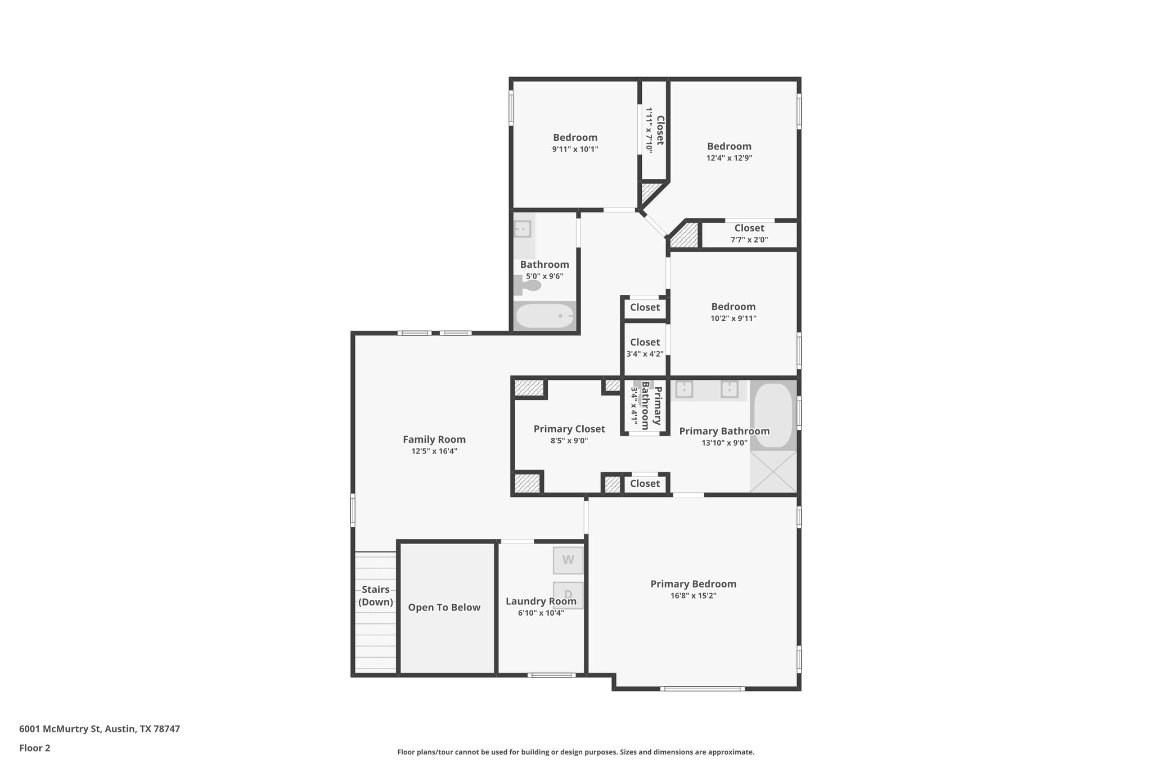 6001 McMurtry Street Austin, TX 78747 - Photo 26 of 26 a picture of a floor plan