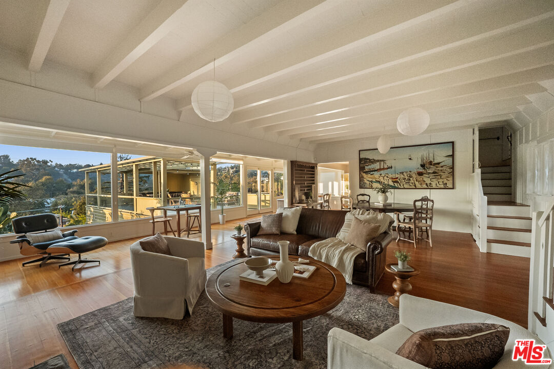 237 Mabery Road Santa Monica, CA 90402 - Photo 13 of 43 a living room with furniture and a large window