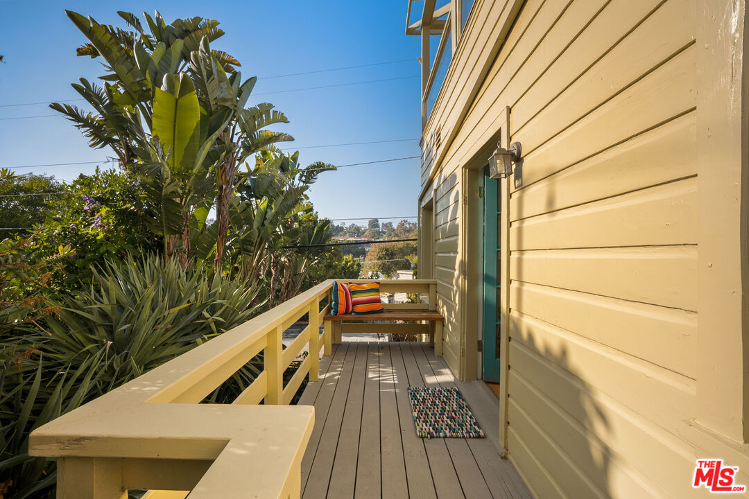 237 Mabery Road Santa Monica, CA 90402 - Photo 31 of 43 a view of balcony with a potted plant