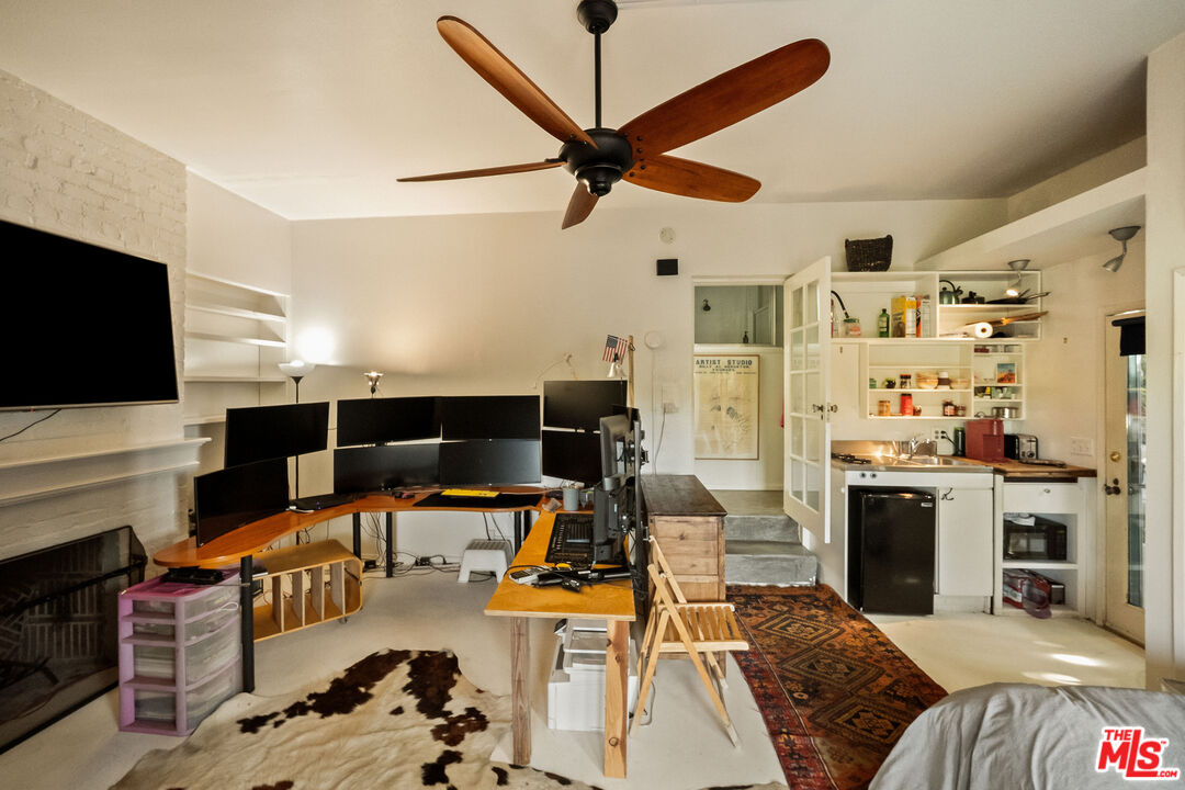 237 Mabery Road Santa Monica, CA 90402 - Photo 40 of 43 a living room with furniture and a flat screen tv