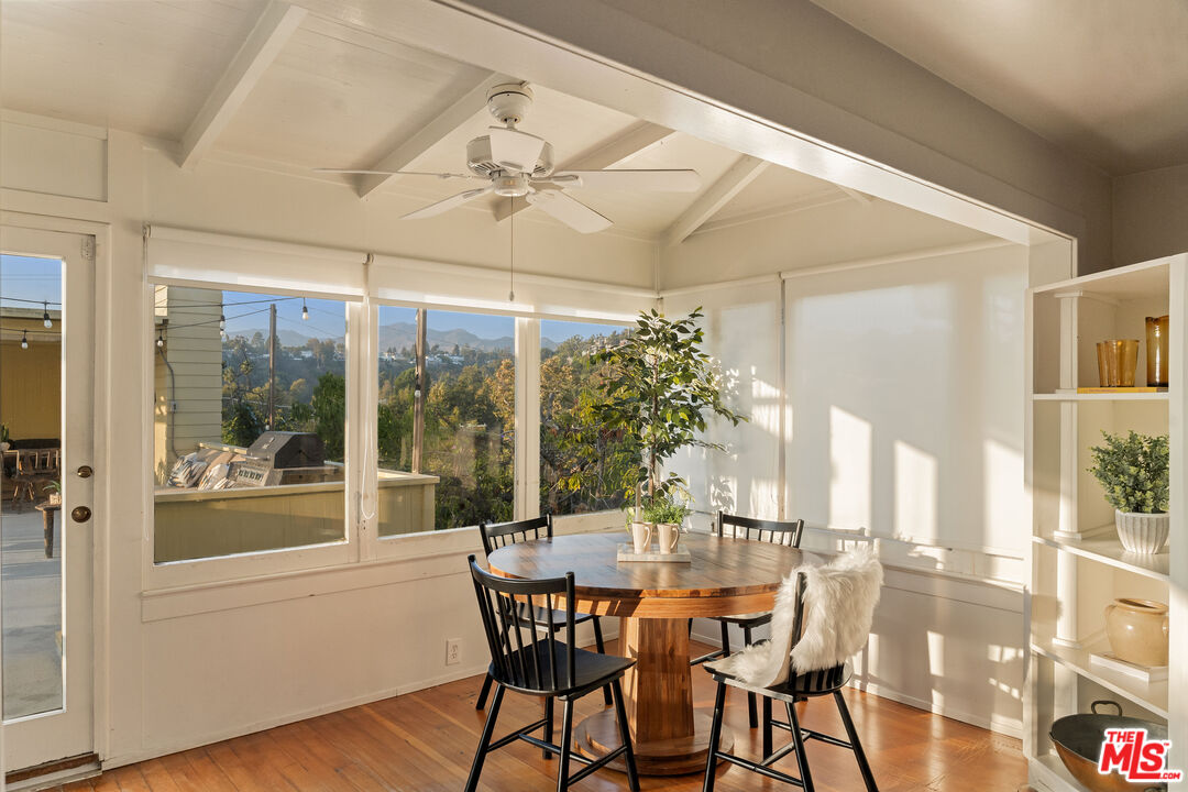 237 Mabery Road Santa Monica, CA 90402 - Photo 7 of 43 a view of a dining room with furniture window and outside view