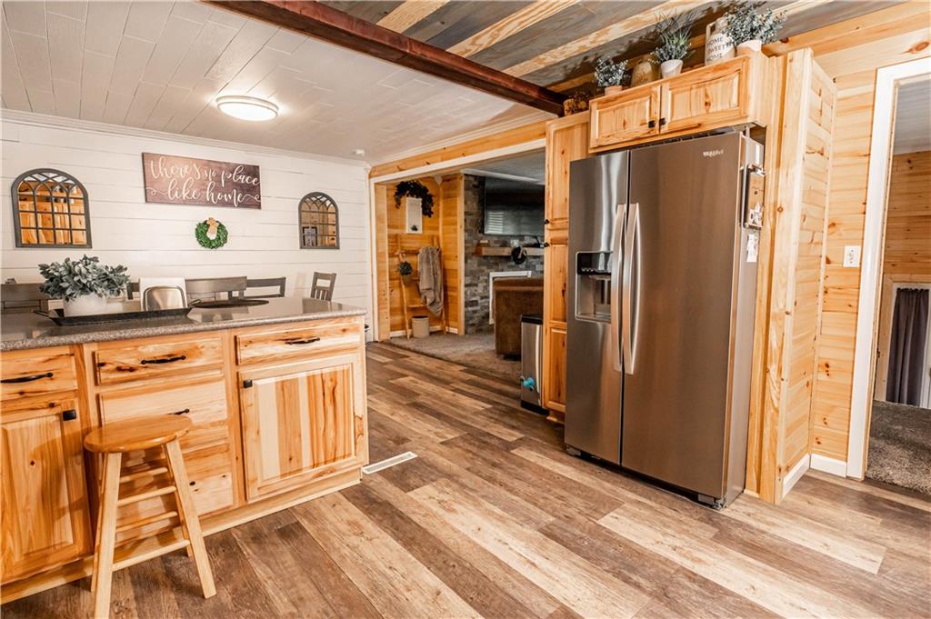 280 Chestnut Road Penn Run, PA 15765 - Photo 7 of 25 a kitchen with stainless steel appliances a refrigerator and a stove