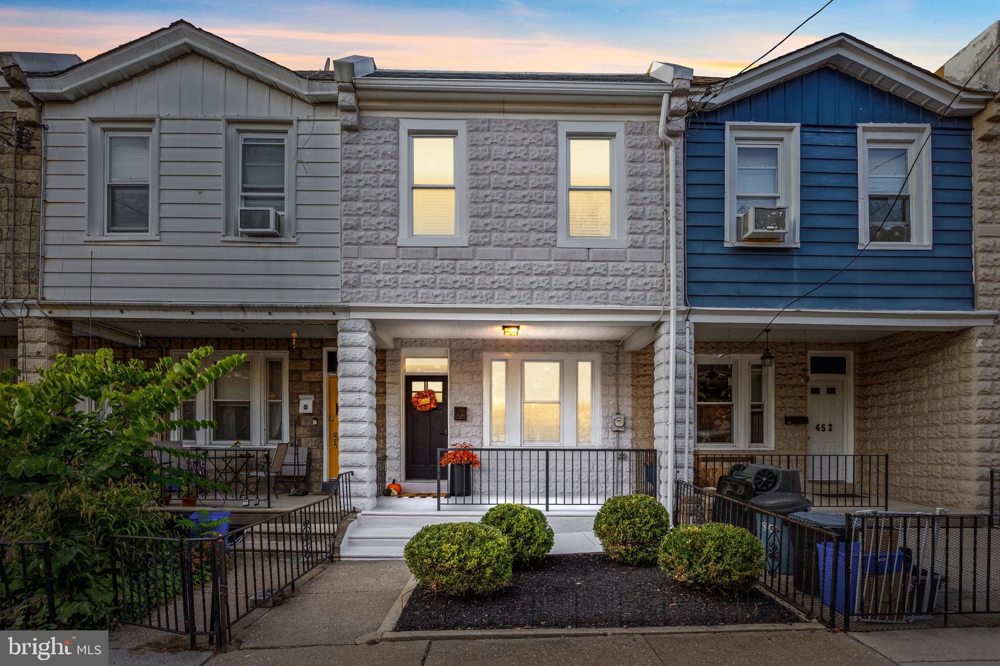 450 Ripka Street Philadelphia, PA 19128 - Photo 1 of 47 a front view of a house with garden