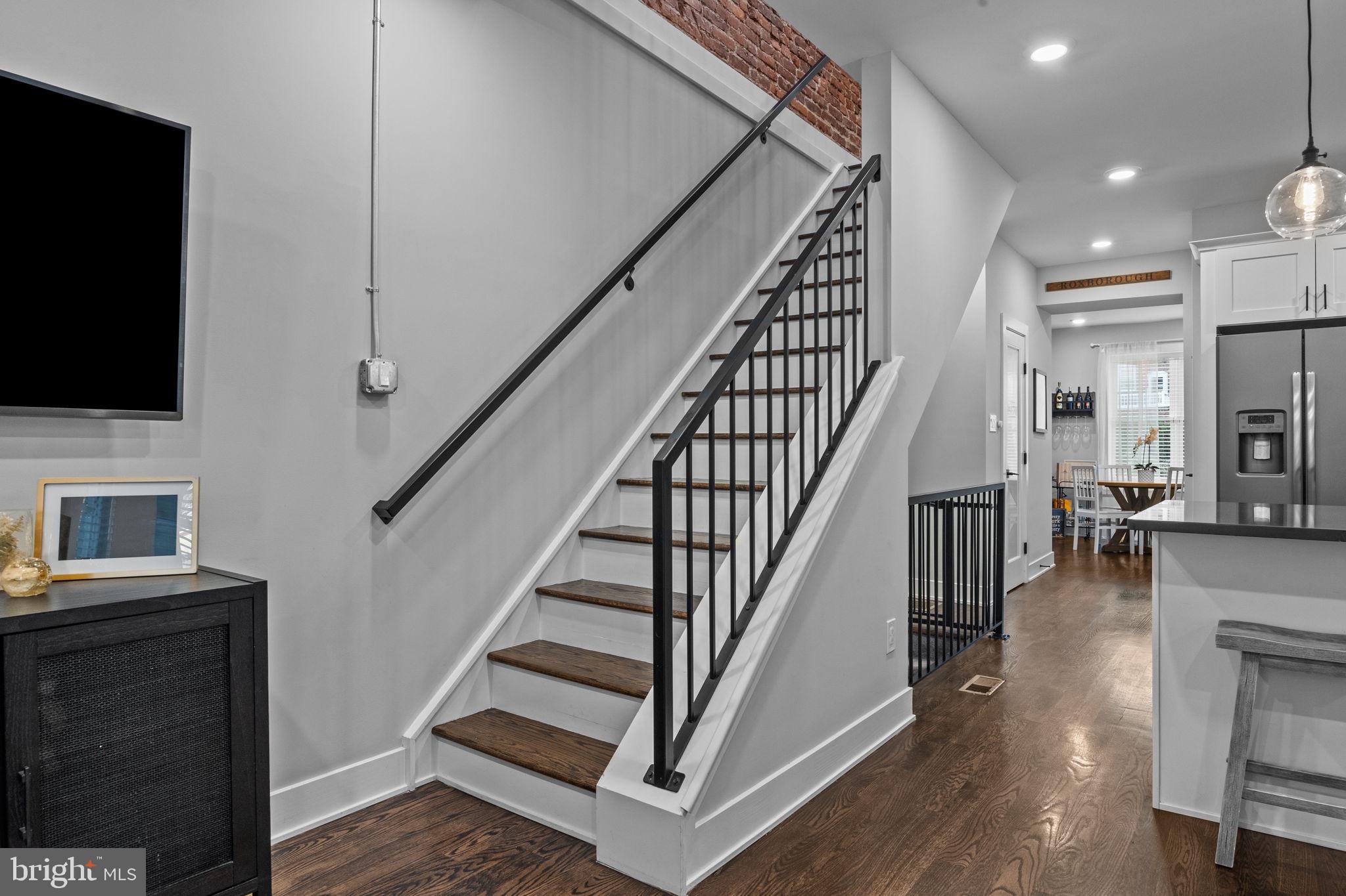 450 Ripka Street Philadelphia, PA 19128 - Photo 16 of 47 a view of entryway and hall with wooden floor