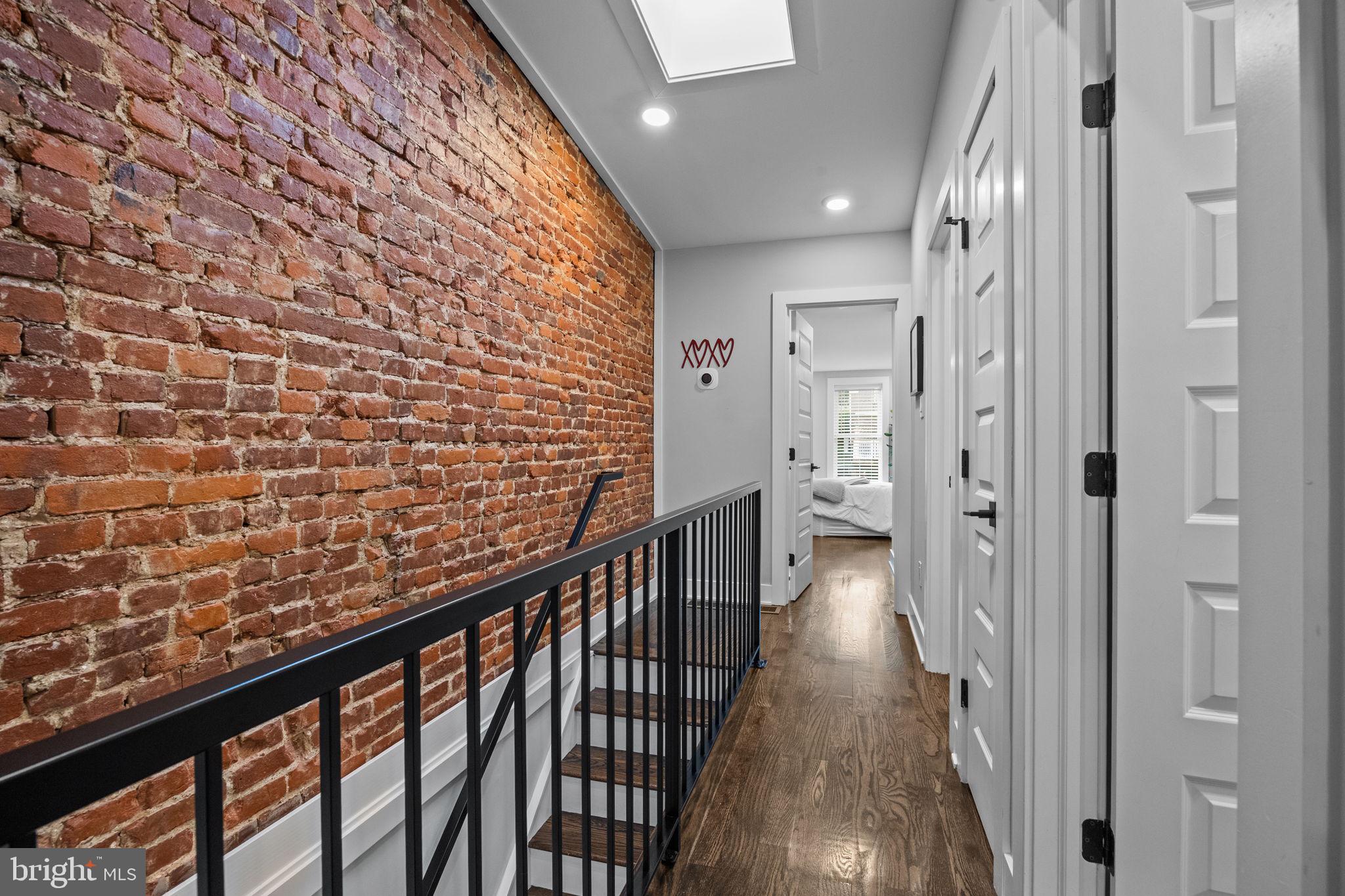 450 Ripka Street Philadelphia, PA 19128 - Photo 17 of 47 a view of hallway with wooden floor