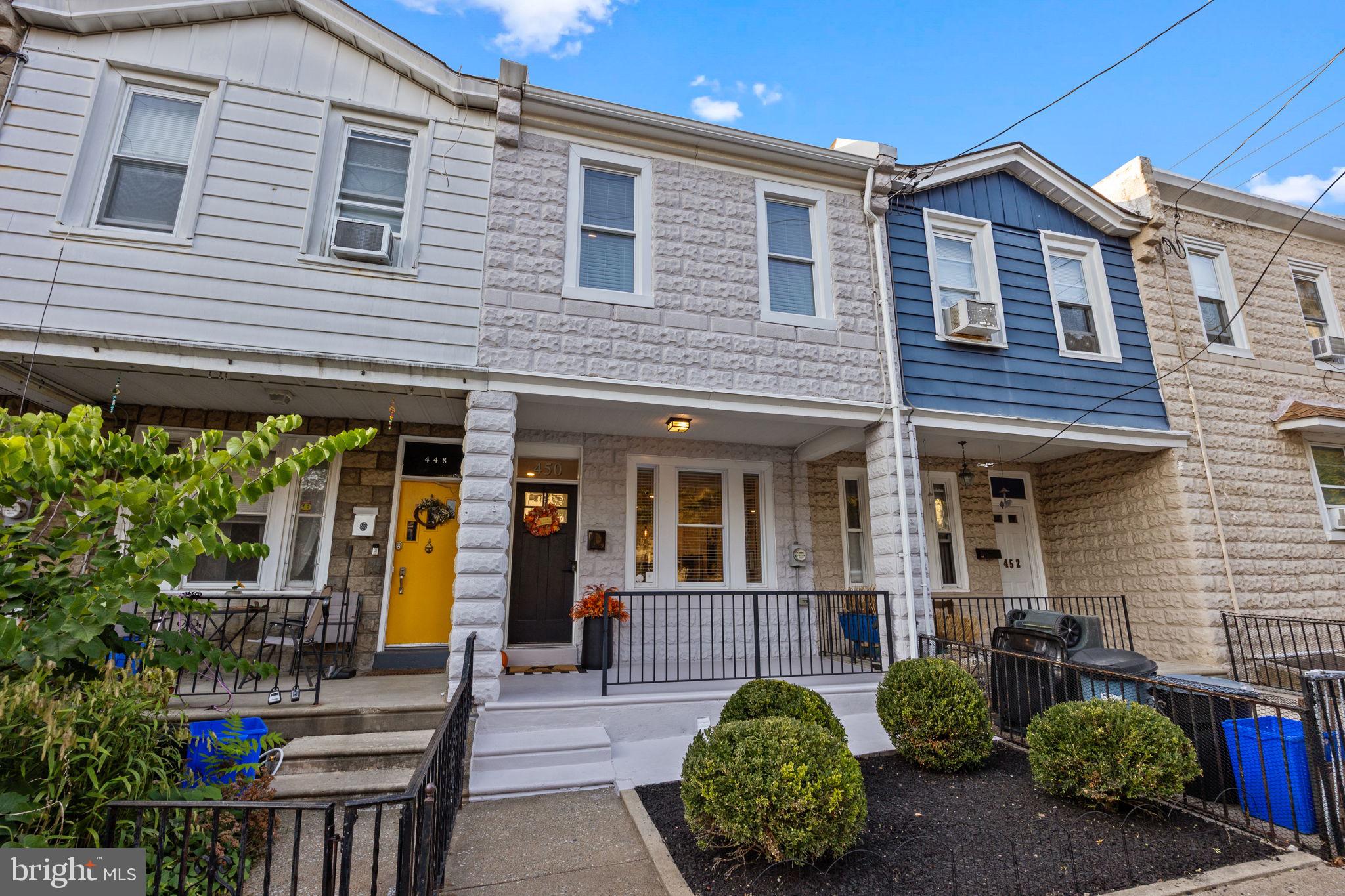 450 Ripka Street Philadelphia, PA 19128 - Photo 3 of 47 a front view of a house with garden