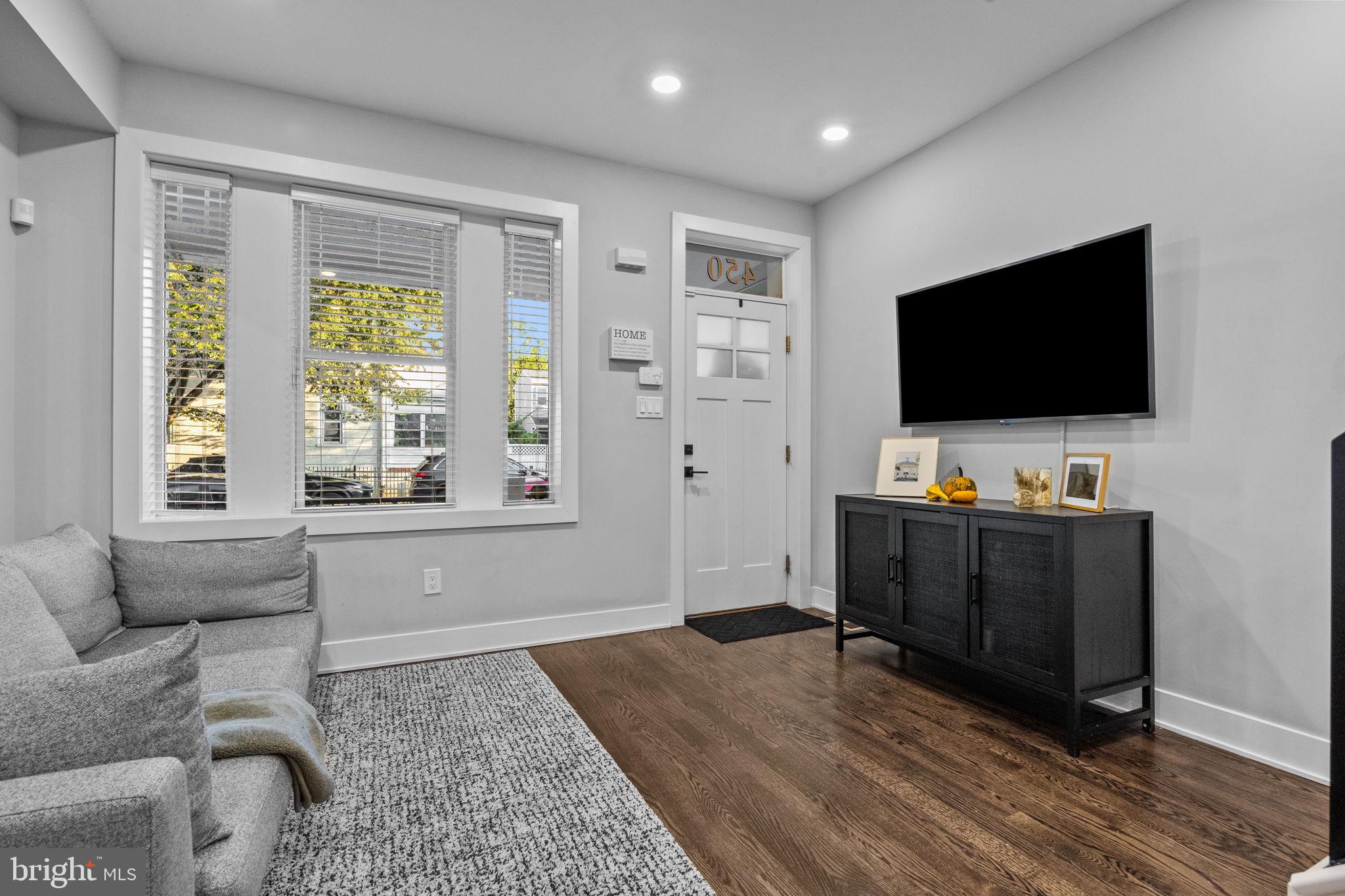 450 Ripka Street Philadelphia, PA 19128 - Photo 7 of 47 a living room with furniture and a flat screen tv
