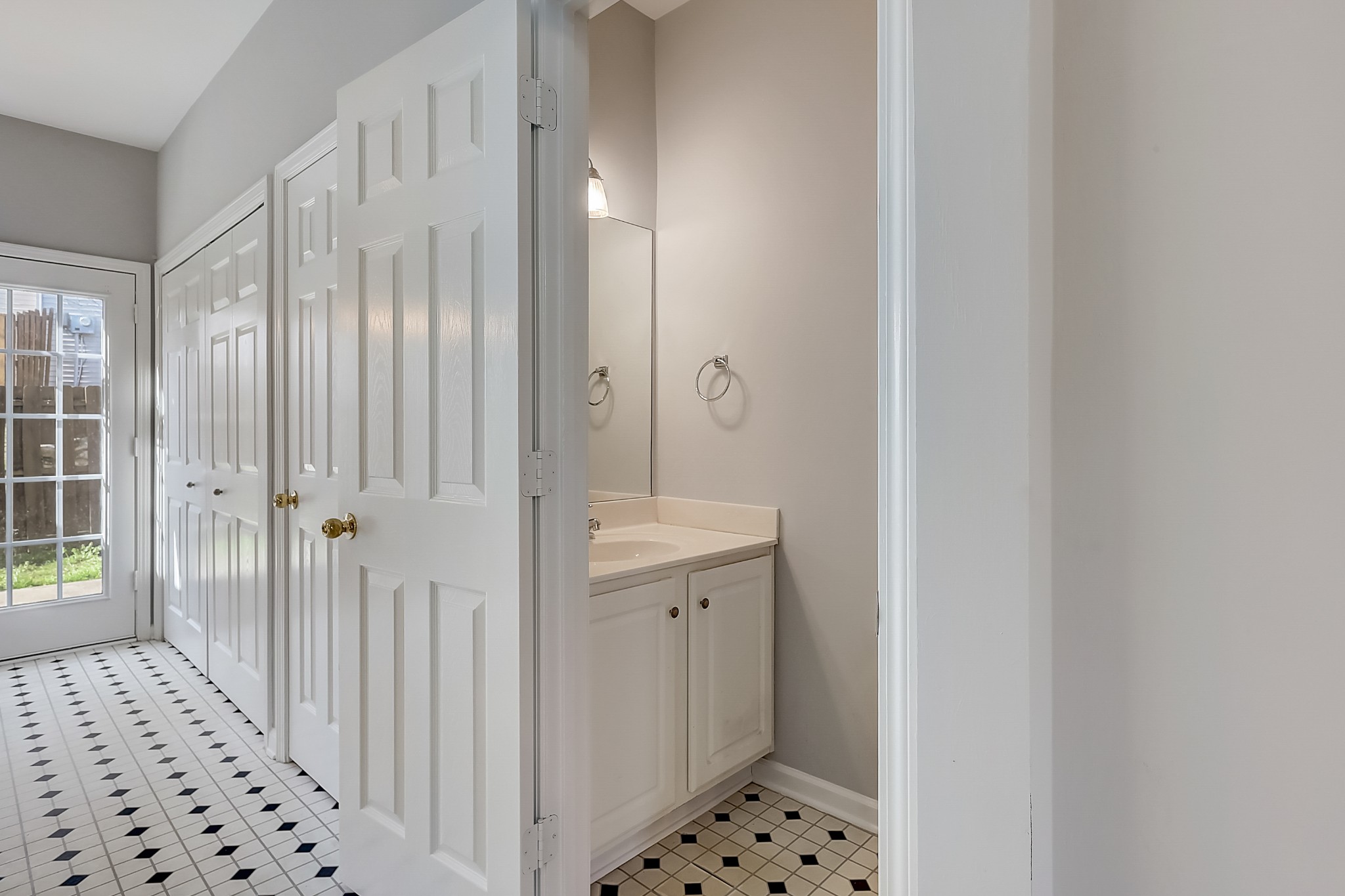 1101 Downs Boulevard, Unit 80 Franklin, TN 37064 - Photo 11 of 19 a bathroom with a sink and mirror