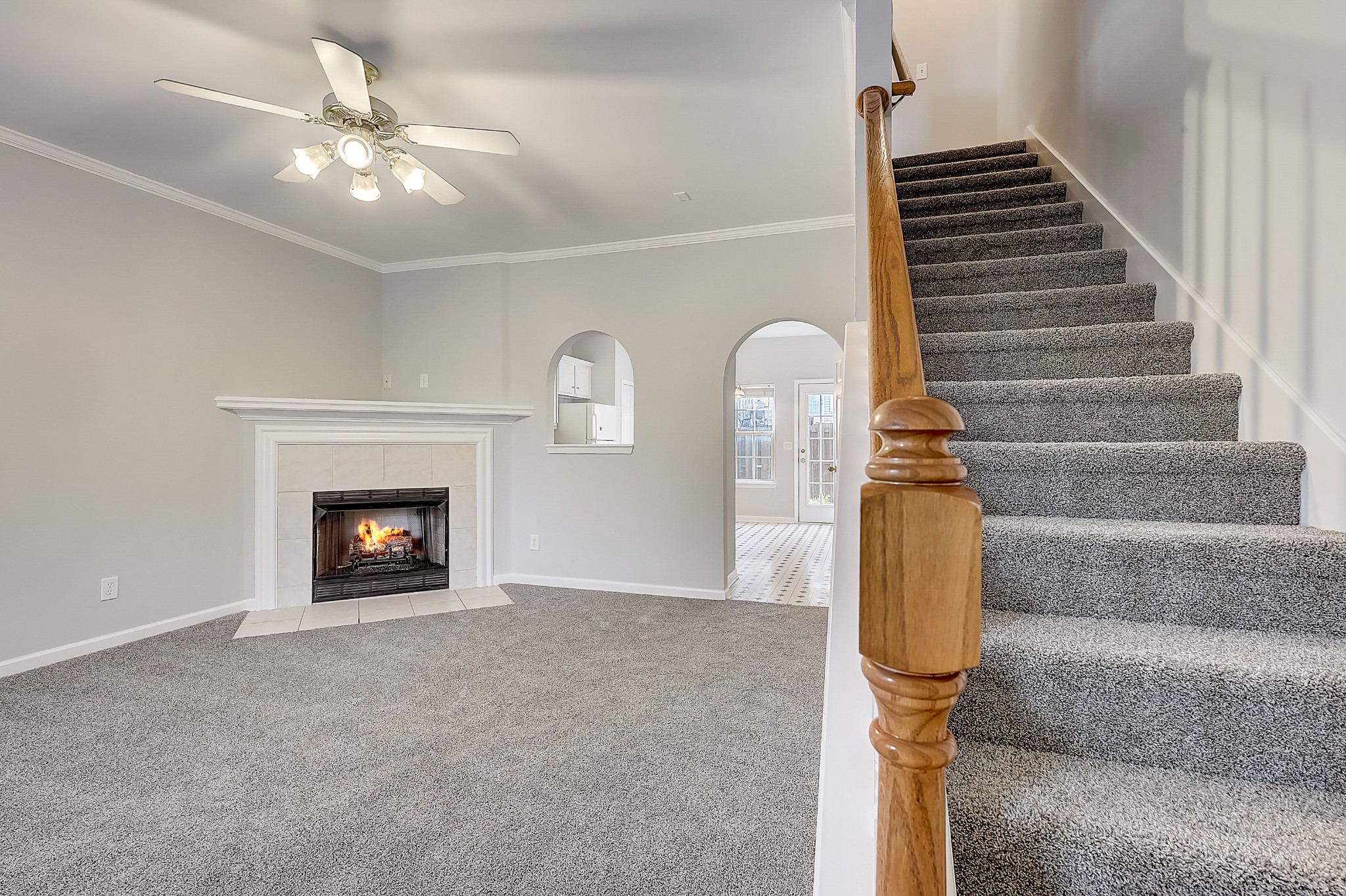 1101 Downs Boulevard, Unit 80 Franklin, TN 37064 - Photo 4 of 19 a view of an entryway with a fireplace