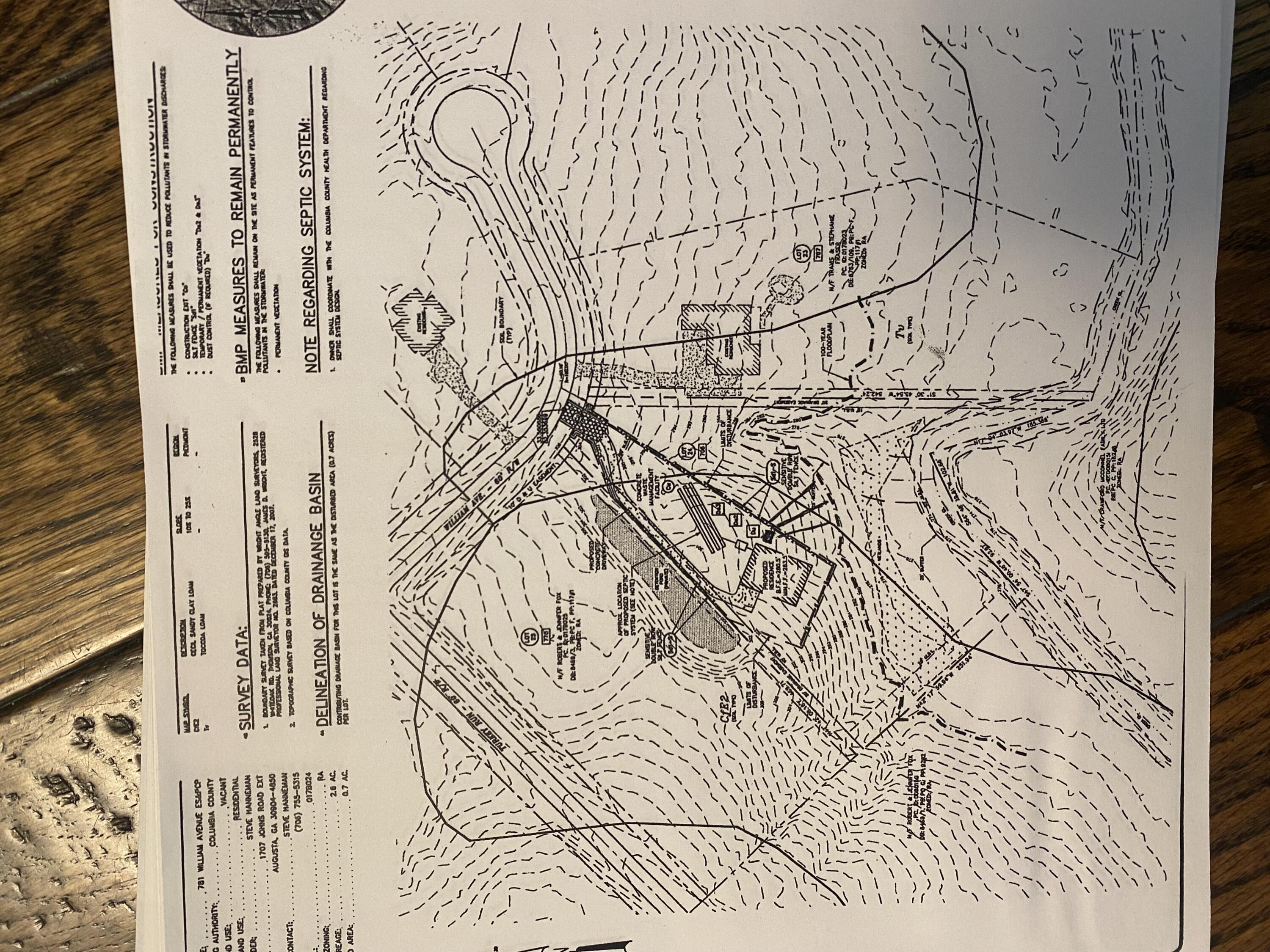 781 William Avenue Appling, GA 30802 - Photo 15 of 17 Approved Septic Permit Site Design