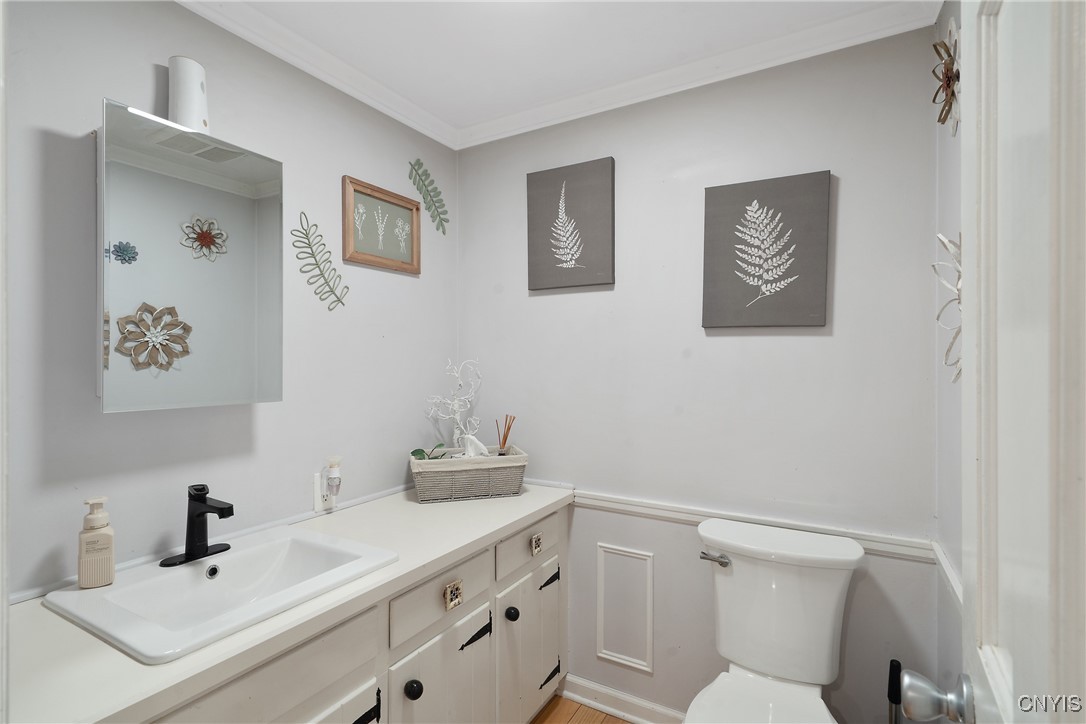 223 Windcrest Drive Camillus, NY 13031 - Photo 23 of 45 First Floor Half Bathroom