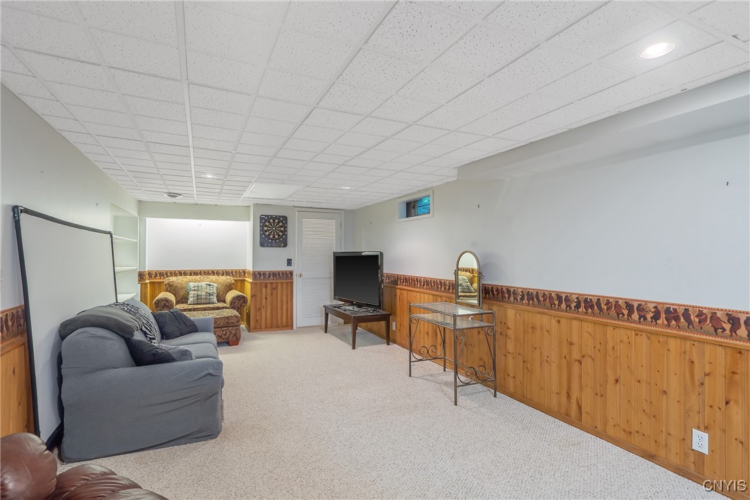 223 Windcrest Drive Camillus, NY 13031 - Photo 37 of 45 Basement Recreation Room