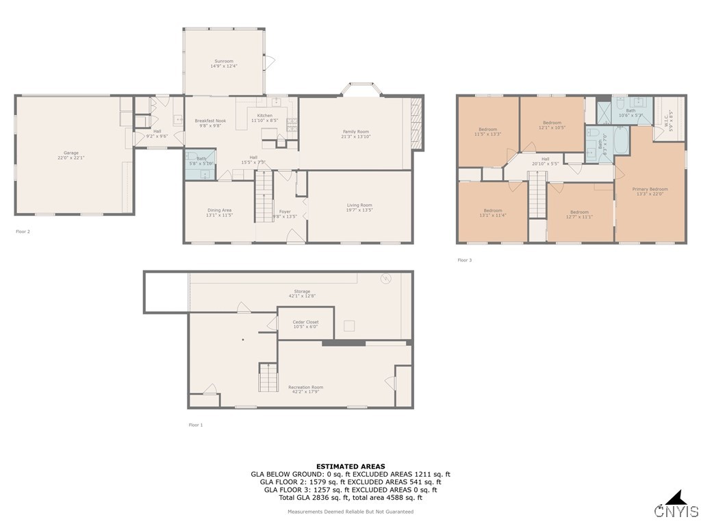 223 Windcrest Drive Camillus, NY 13031 - Photo 42 of 45 Complete House Floor Plan
