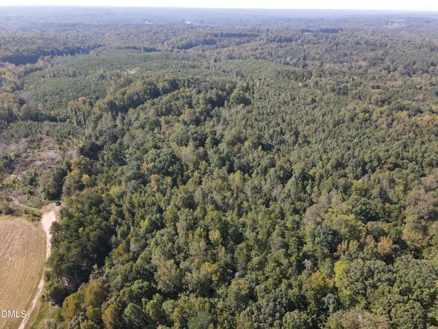 an aerial view of house with yard and mountain view in back