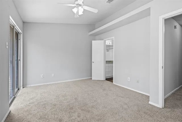 a view of empty room