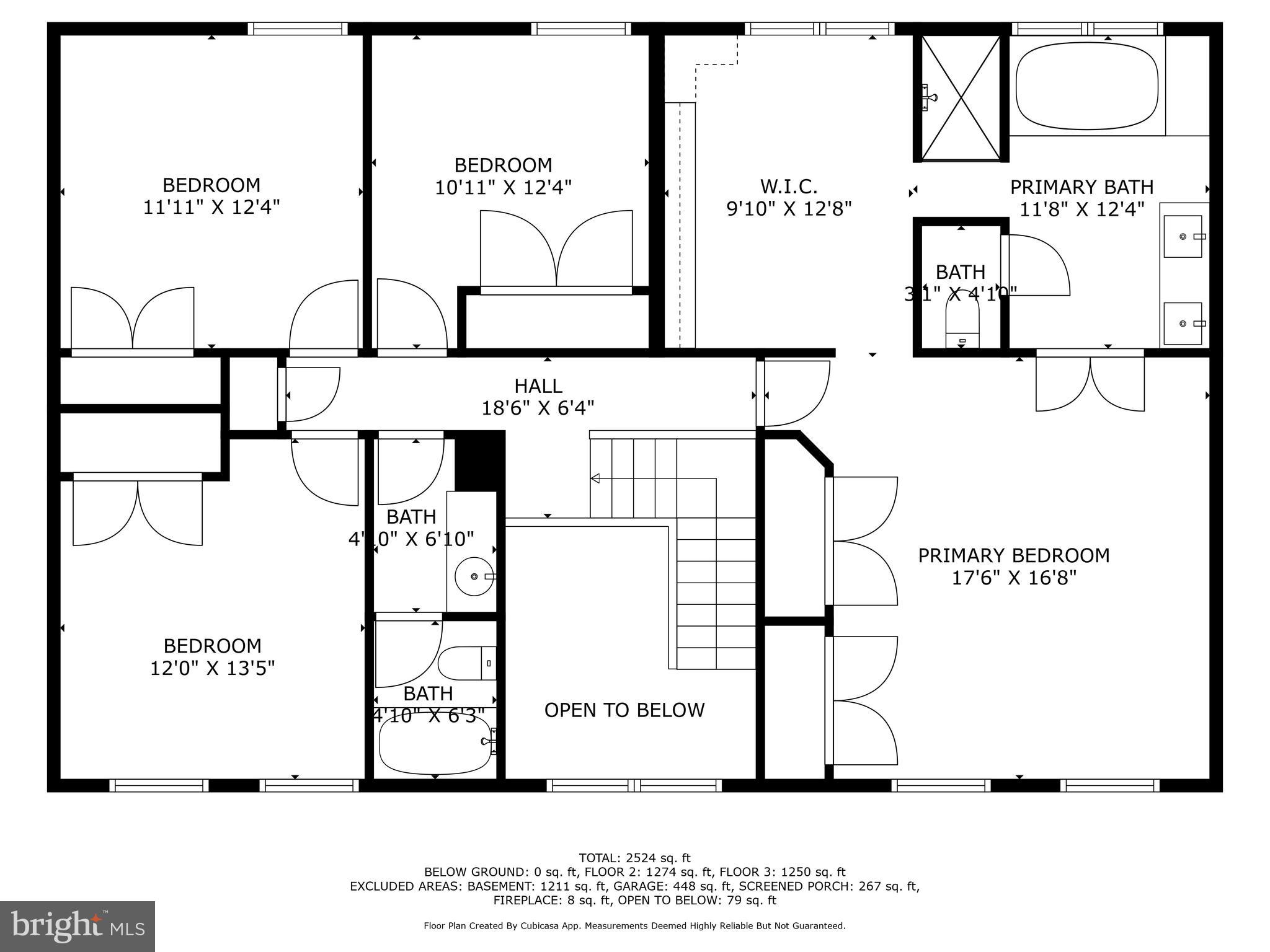 1214 Ambridge Road Bel Air, MD 21014 - Photo 52 of 52 Upper Level Floor Plan